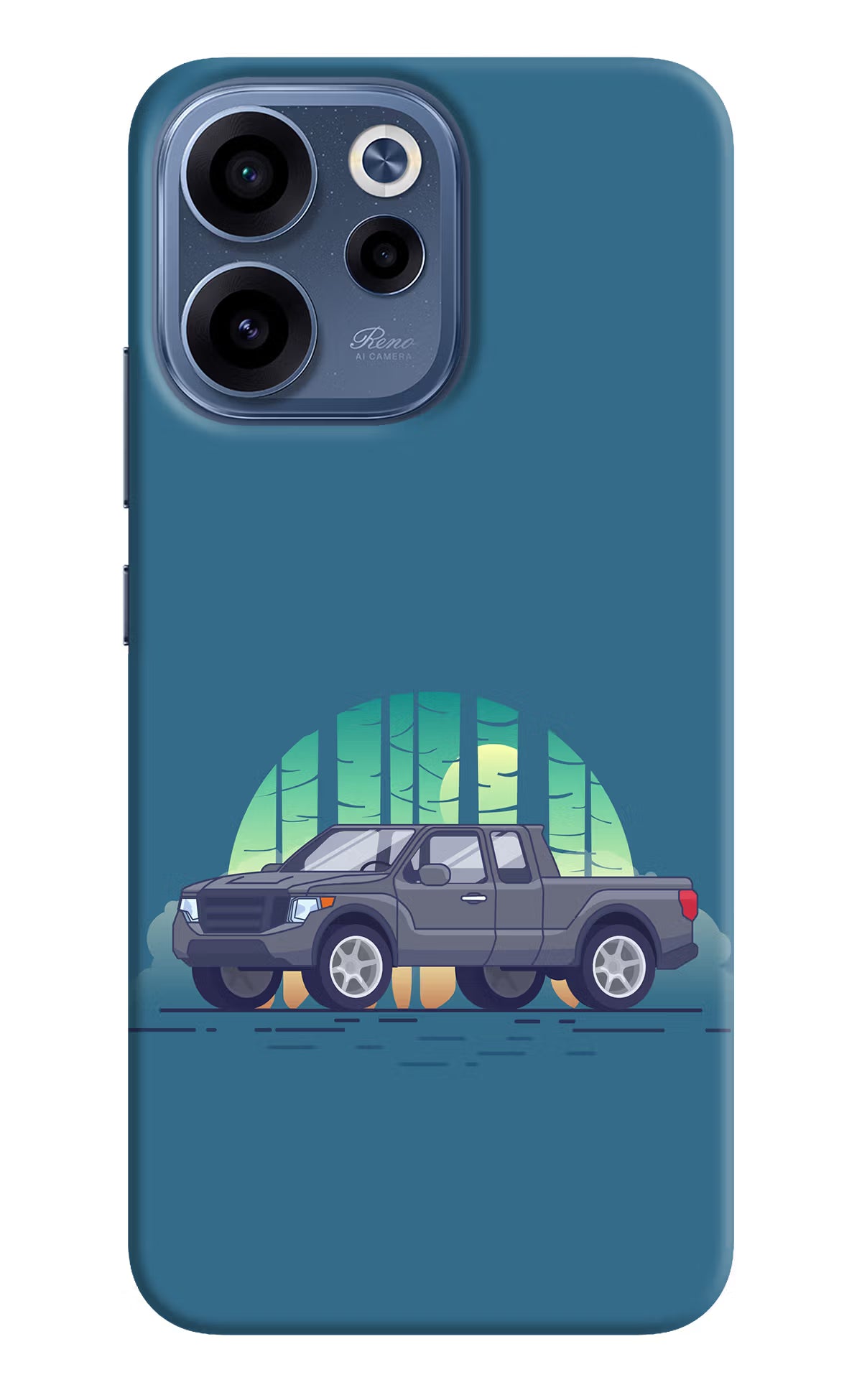 Retro Garage Vibe Oppo Reno15c 5G Back Cover - Retro Garage Vibe Oppo Reno15c 5G Back Cover Retro Garage Vibe Oppo Reno15c 5G Back Cover