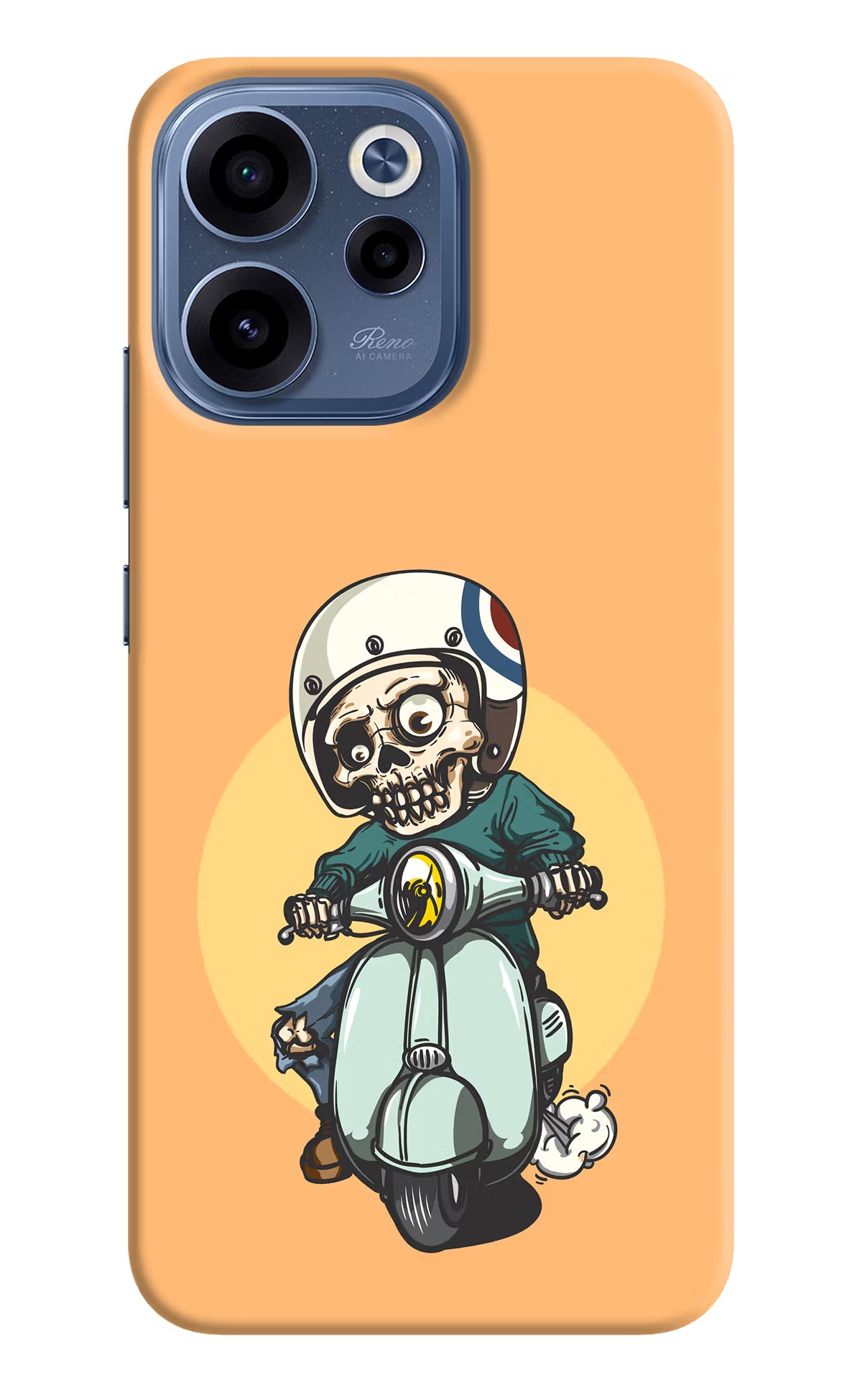 Undead Biker Oppo Reno15c 5G Back Cover - Undead Biker Oppo Reno15c 5G Back Cover Undead Biker Oppo Reno15c 5G Back Cover