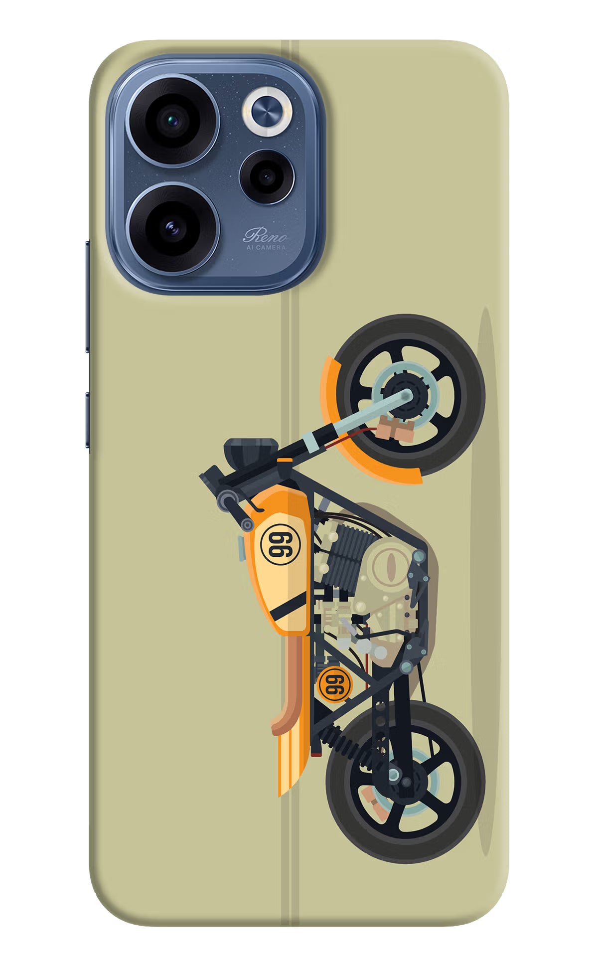 Vertical Speedster Oppo Reno15c 5G Back Cover - Vertical Speedster Oppo Reno15c 5G Back Cover Vertical Speedster Oppo Reno15c 5G Back Cover