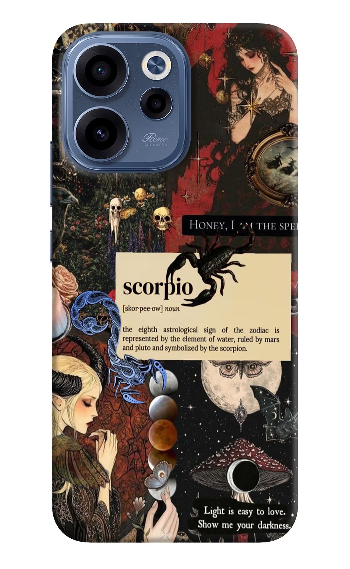 Scorpio Zodiac Oppo Reno15c 5G Back Cover - Scorpio Zodiac Oppo Reno15c 5G Back Cover Scorpio Zodiac Oppo Reno15c 5G Back Cover