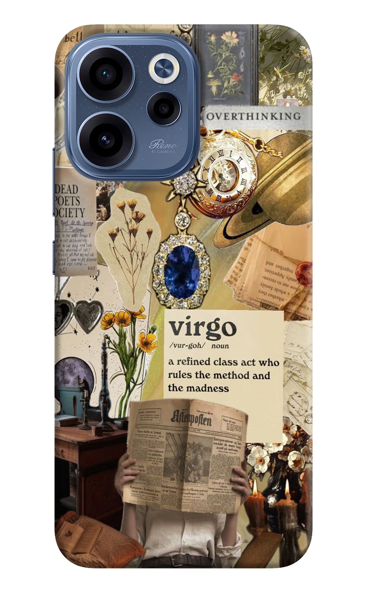 Virgo Zodiac Oppo Reno15c 5G Back Cover - Virgo Zodiac Oppo Reno15c 5G Back Cover Virgo Zodiac Oppo Reno15c 5G Back Cover