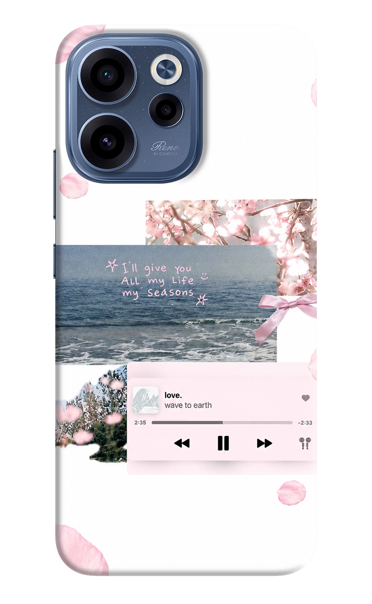 Wave to earth Oppo Reno15c 5G Back Cover - Wave to earth Oppo Reno15c 5G Back Cover Wave to earth Oppo Reno15c 5G Back Cover