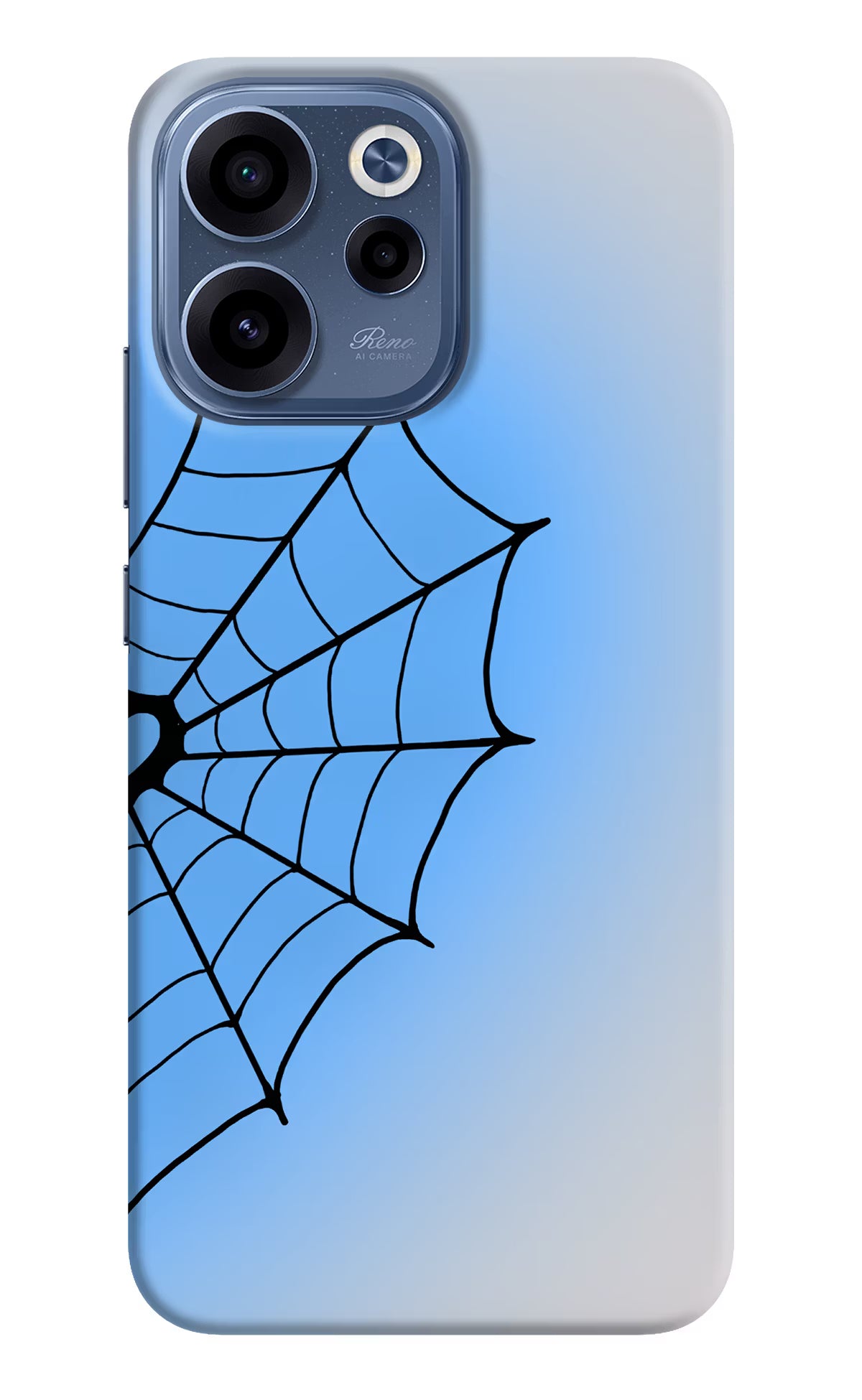 Blue Web Oppo Reno15c 5G Back Cover - Blue Web Oppo Reno15c 5G Back Cover Blue Web Oppo Reno15c 5G Back Cover