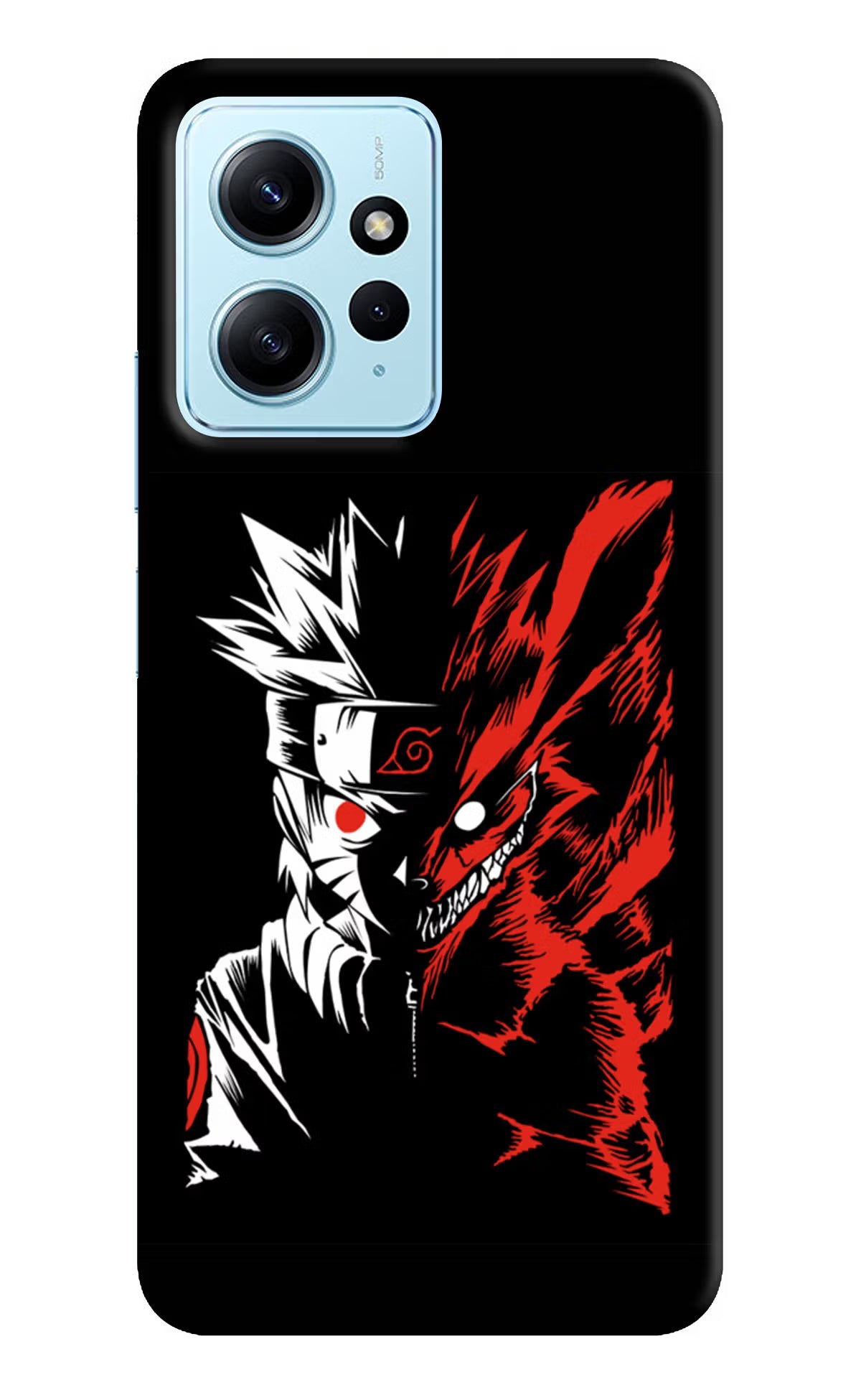 Naruto Two Face Redmi Note 12 4G Back Cover - Naruto Two Face Redmi Note 12 4G Back Cover Naruto Two Face Redmi Note 12 4G Back Cover