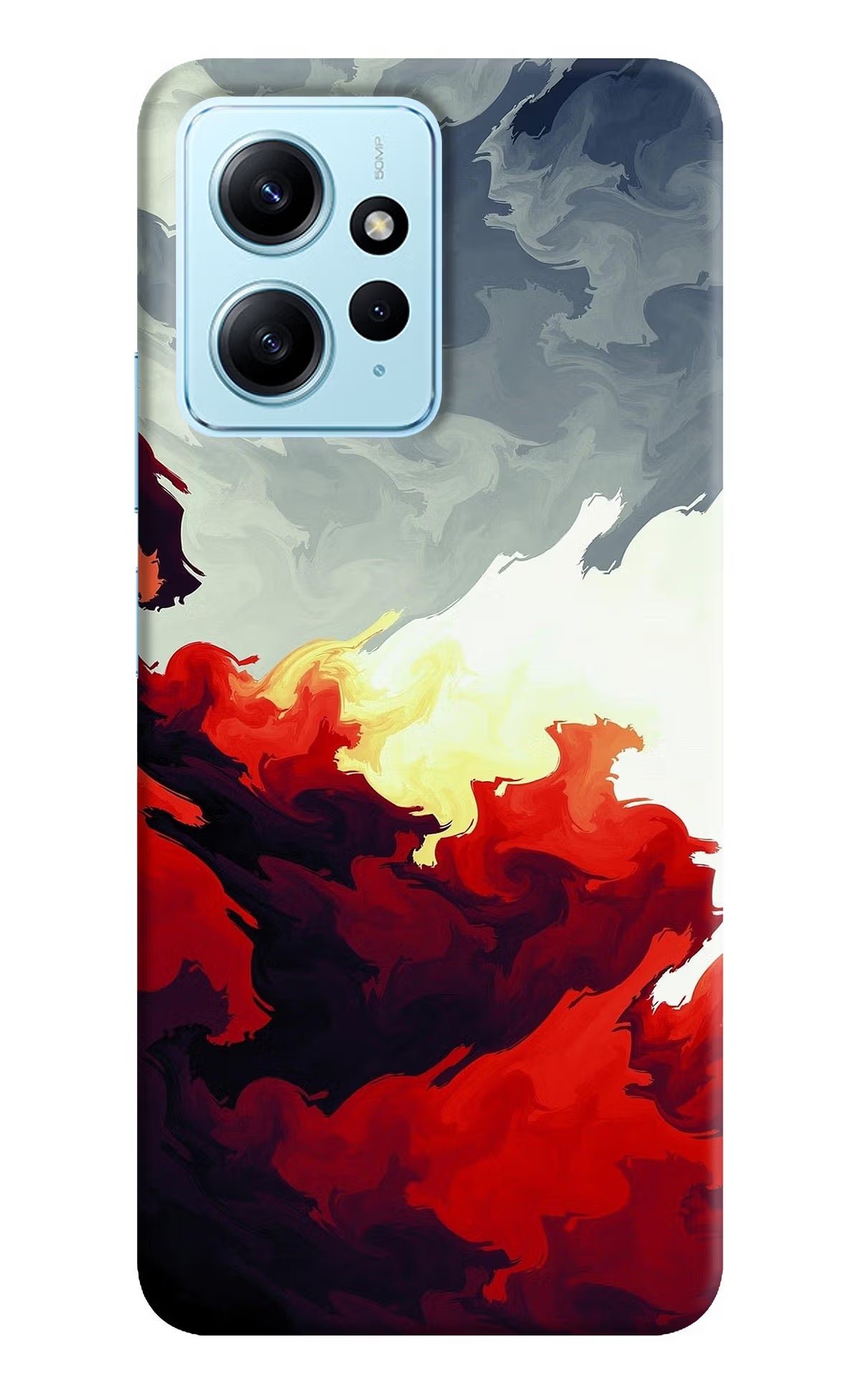 Fire Cloud Redmi Note 12 4G Back Cover - Fire Cloud Redmi Note 12 4G Back Cover Fire Cloud Redmi Note 12 4G Back Cover