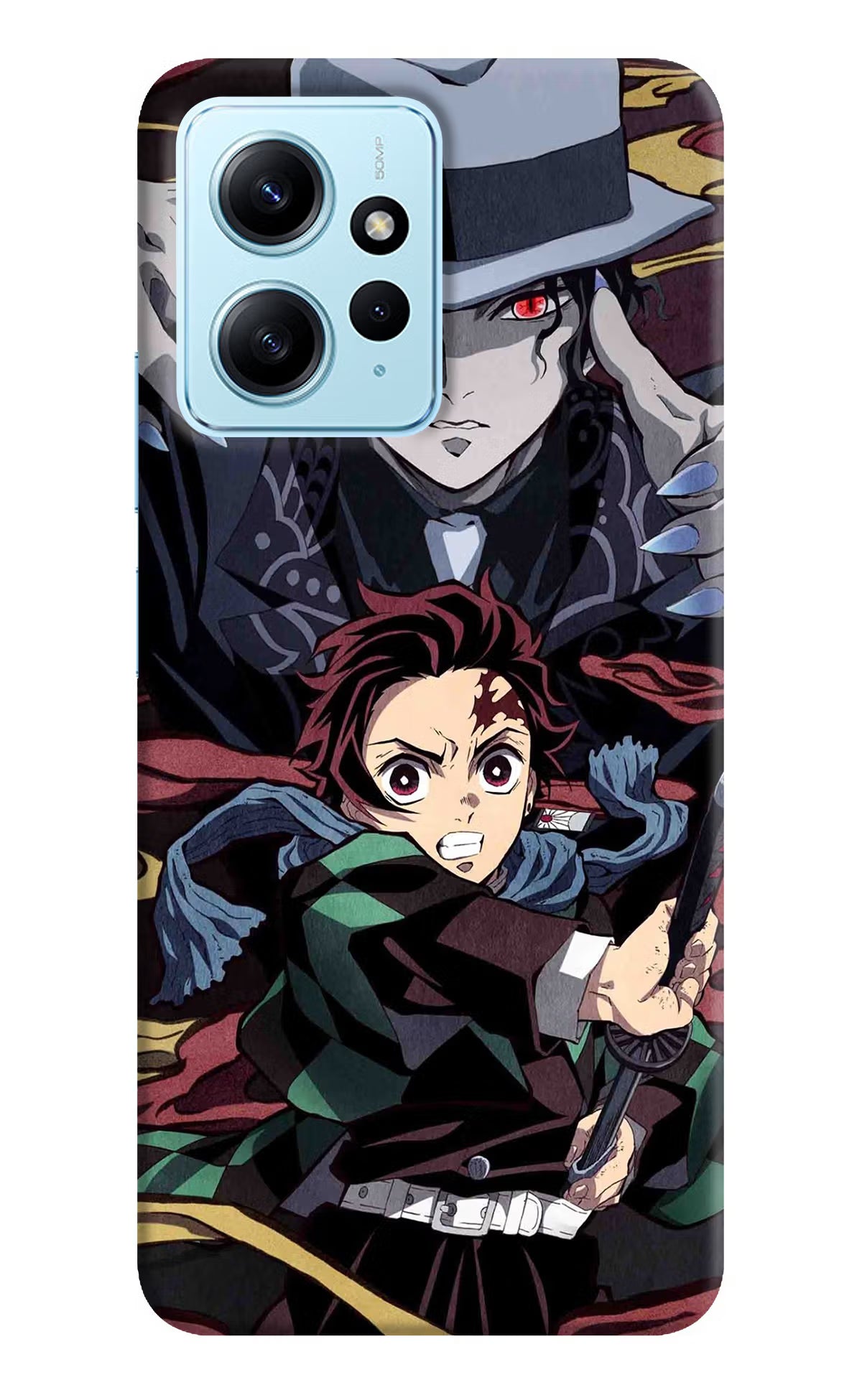 Demon Slayer Redmi Note 12 4G Back Cover - Demon Slayer Redmi Note 12 4G Back Cover Demon Slayer Redmi Note 12 4G Back Cover
