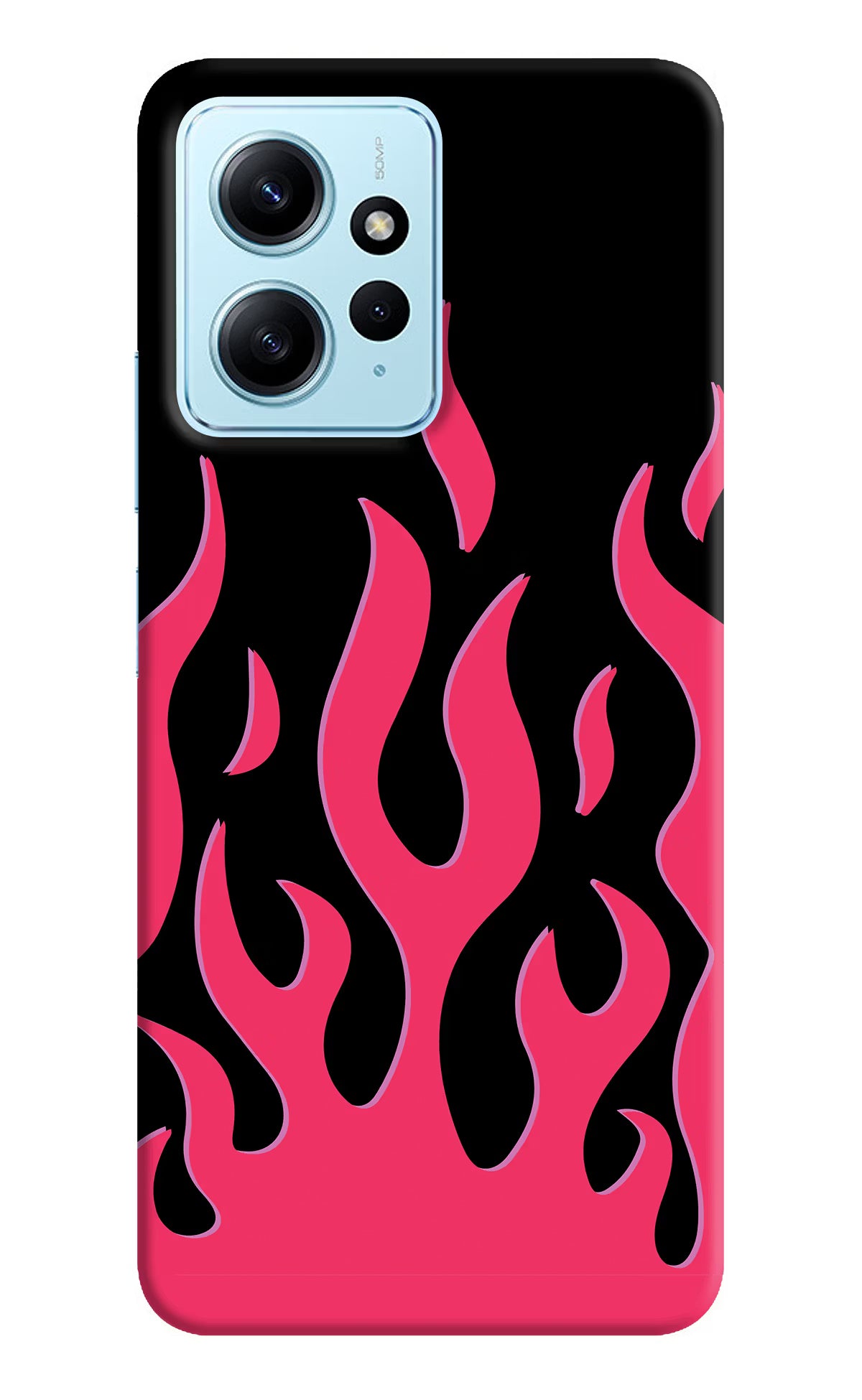 Fire Flames Redmi Note 12 4G Back Cover - Fire Flames Redmi Note 12 4G Back Cover Fire Flames Redmi Note 12 4G Back Cover