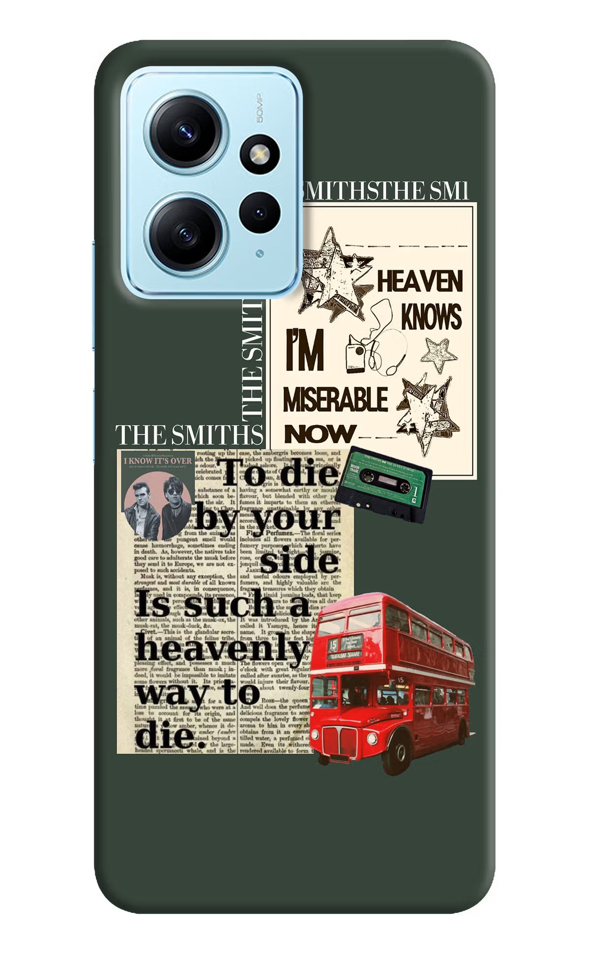 The Smiths Redmi Note 12 4G Back Cover - The Smiths Redmi Note 12 4G Back Cover The Smiths Redmi Note 12 4G Back Cover
