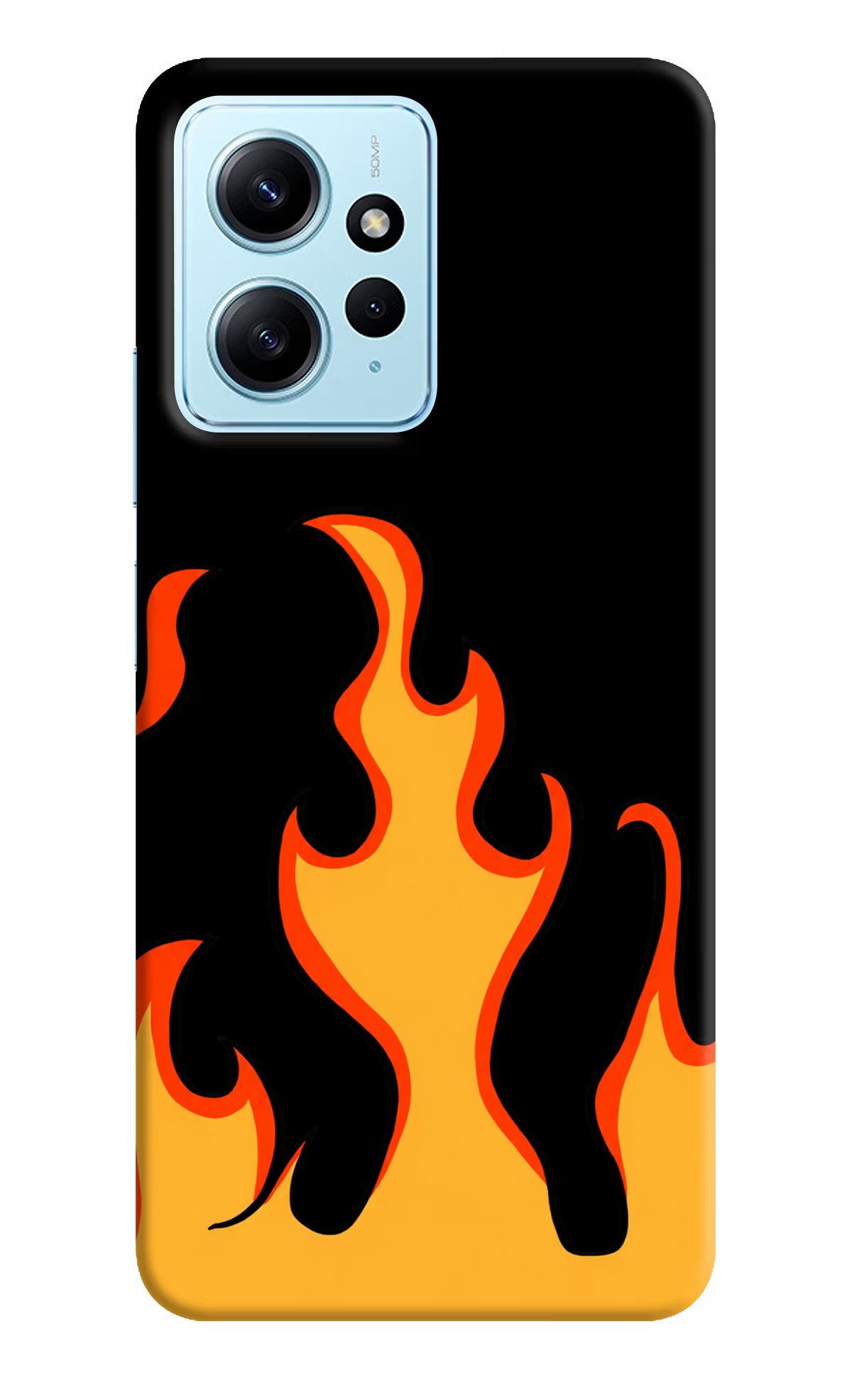 Fired Up – Black Redmi Note 12 4G Back Cover - Fired Up – Black Redmi Note 12 4G Back Cover Fired Up – Black Redmi Note 12 4G Back Cover