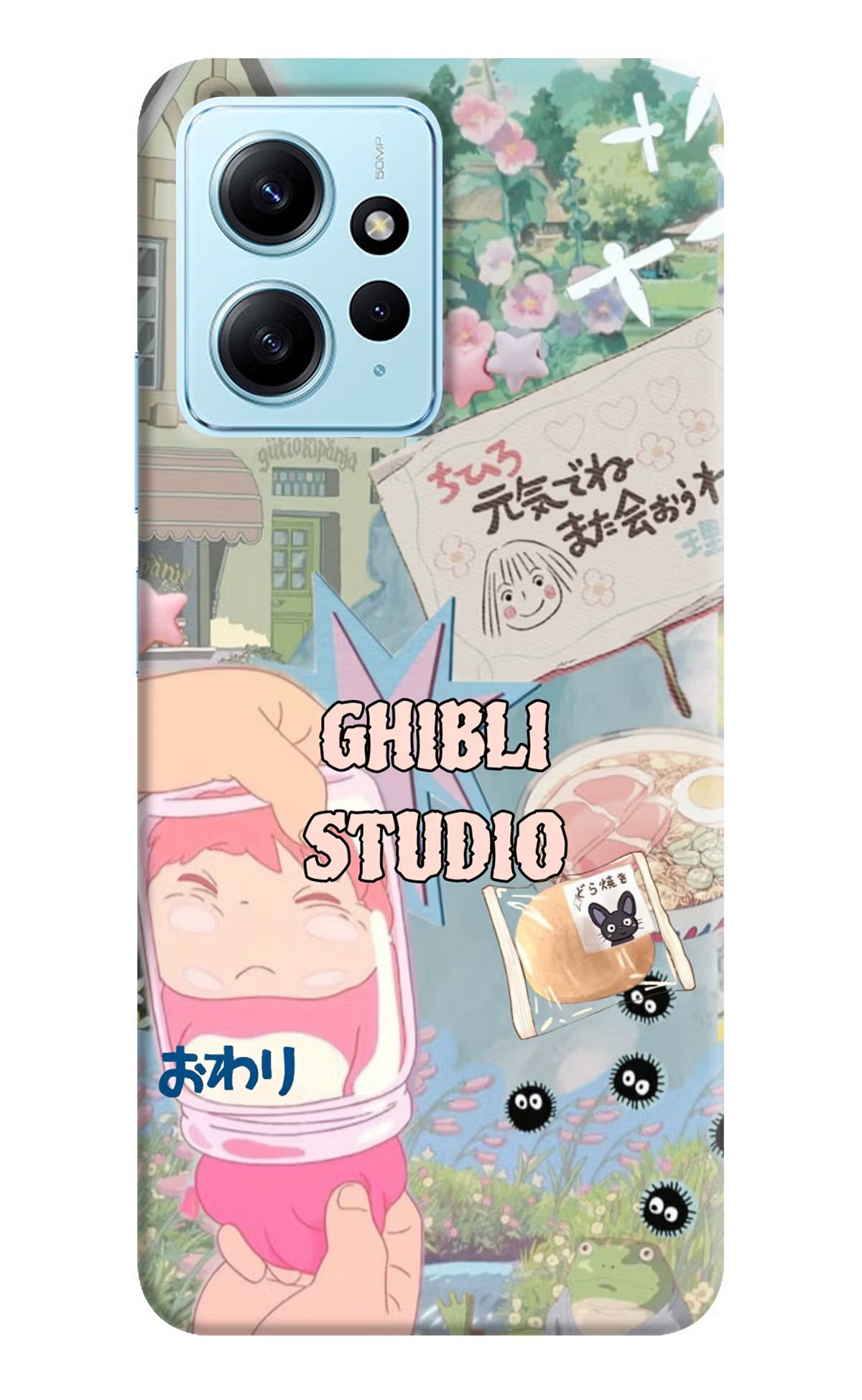 Studio Ghibli Redmi Note 12 4G Back Cover - Studio Ghibli Redmi Note 12 4G Back Cover Studio Ghibli Redmi Note 12 4G Back Cover