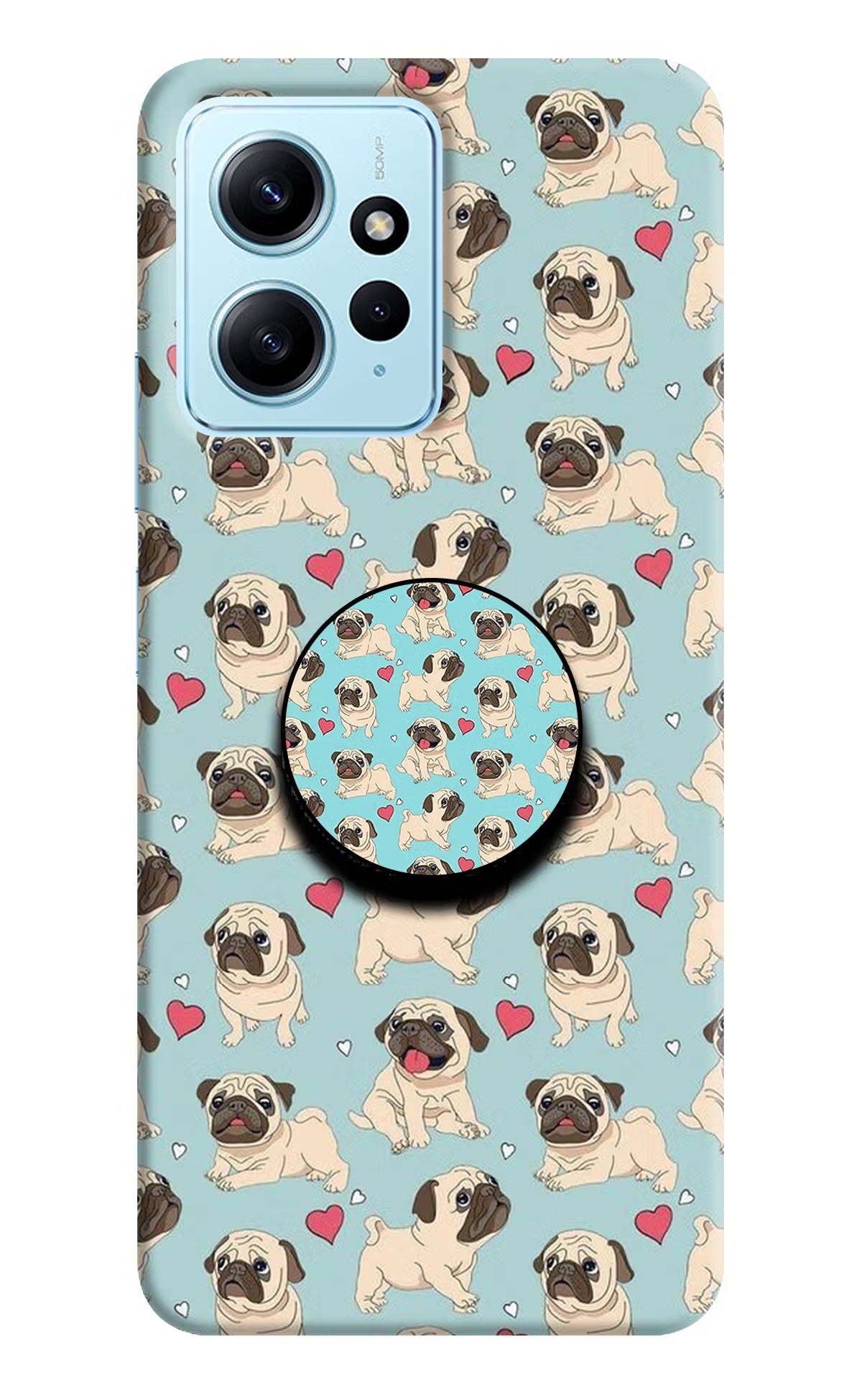 Pug Dog Redmi Note 12 4G Pop Case - Pug Dog Redmi Note 12 4G Pop Case Pug Dog Redmi Note 12 4G Pop Case