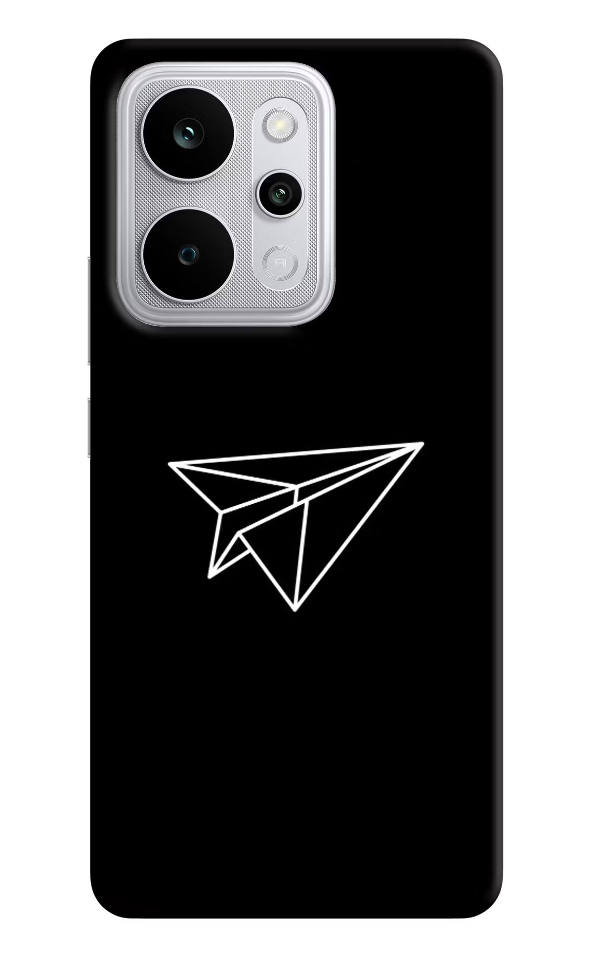 Paper Plane White Realme P4 Power 5G Back Cover - Paper Plane White Realme P4 Power 5G Back Cover Paper Plane White Realme P4 Power 5G Back Cover