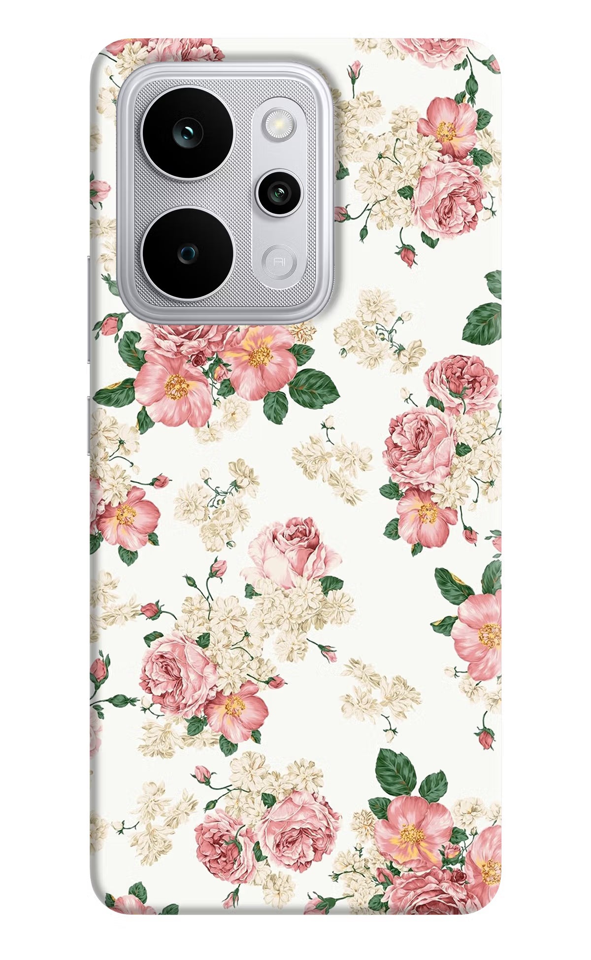 Flowers Realme P4 Power 5G Back Cover - Flowers Realme P4 Power 5G Back Cover Flowers Realme P4 Power 5G Back Cover