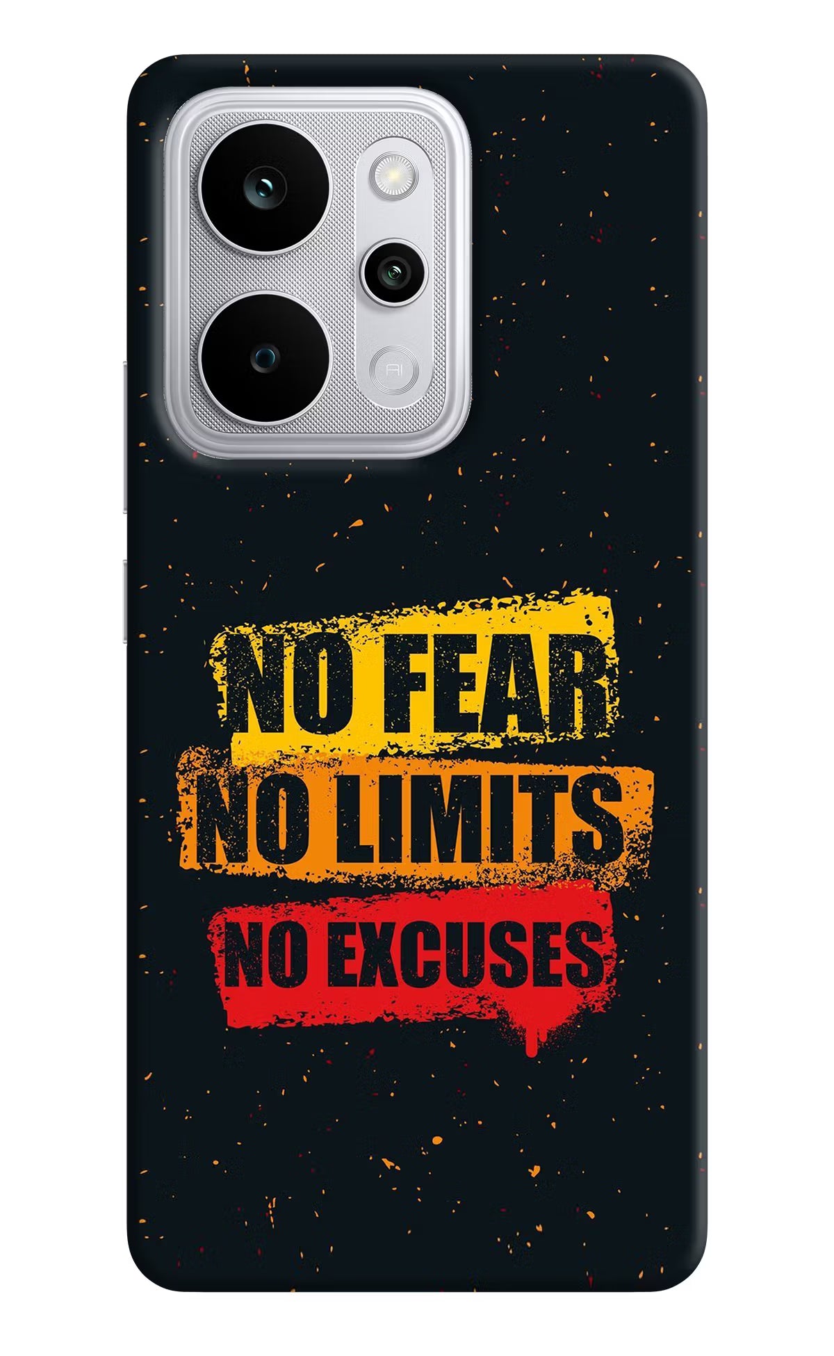 No Fear No Limits No Excuse Realme P4 Power 5G Back Cover - No Fear No Limits No Excuse Realme P4 Power 5G Back Cover No Fear No Limits No Excuse Realme P4 Power 5G Back Cover