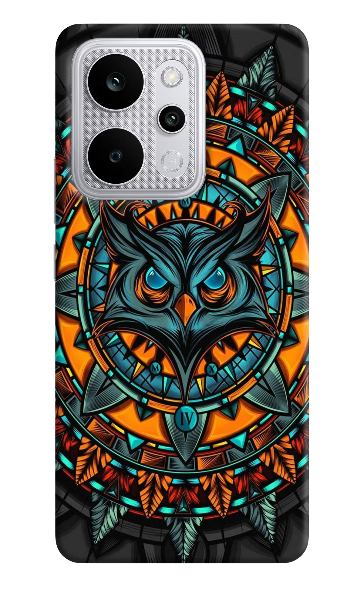 Angry Owl Art Realme P4 Power 5G Back Cover - Angry Owl Art Realme P4 Power 5G Back Cover Angry Owl Art Realme P4 Power 5G Back Cover