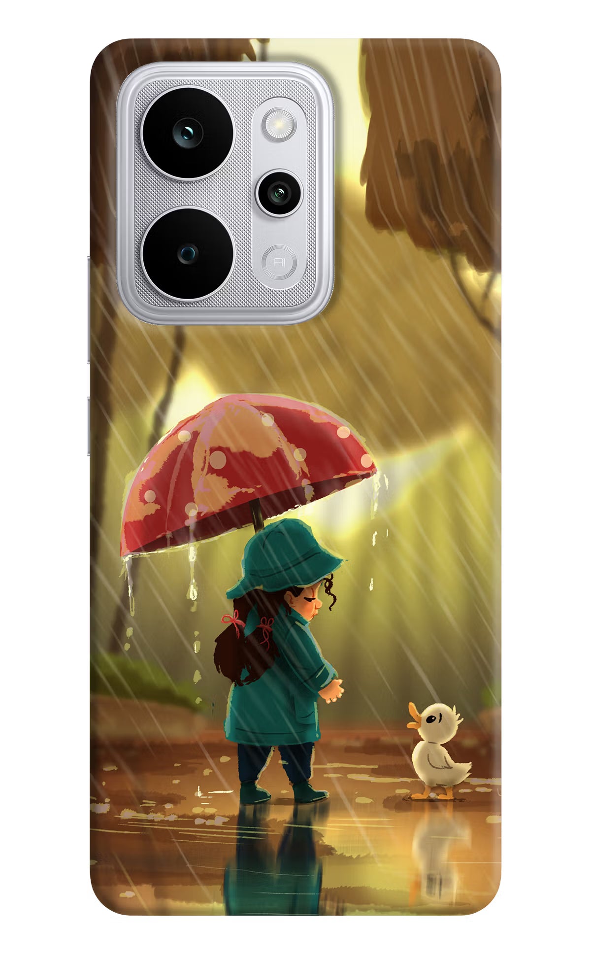 Rainy Day Realme P4 Power 5G Back Cover - Rainy Day Realme P4 Power 5G Back Cover Rainy Day Realme P4 Power 5G Back Cover