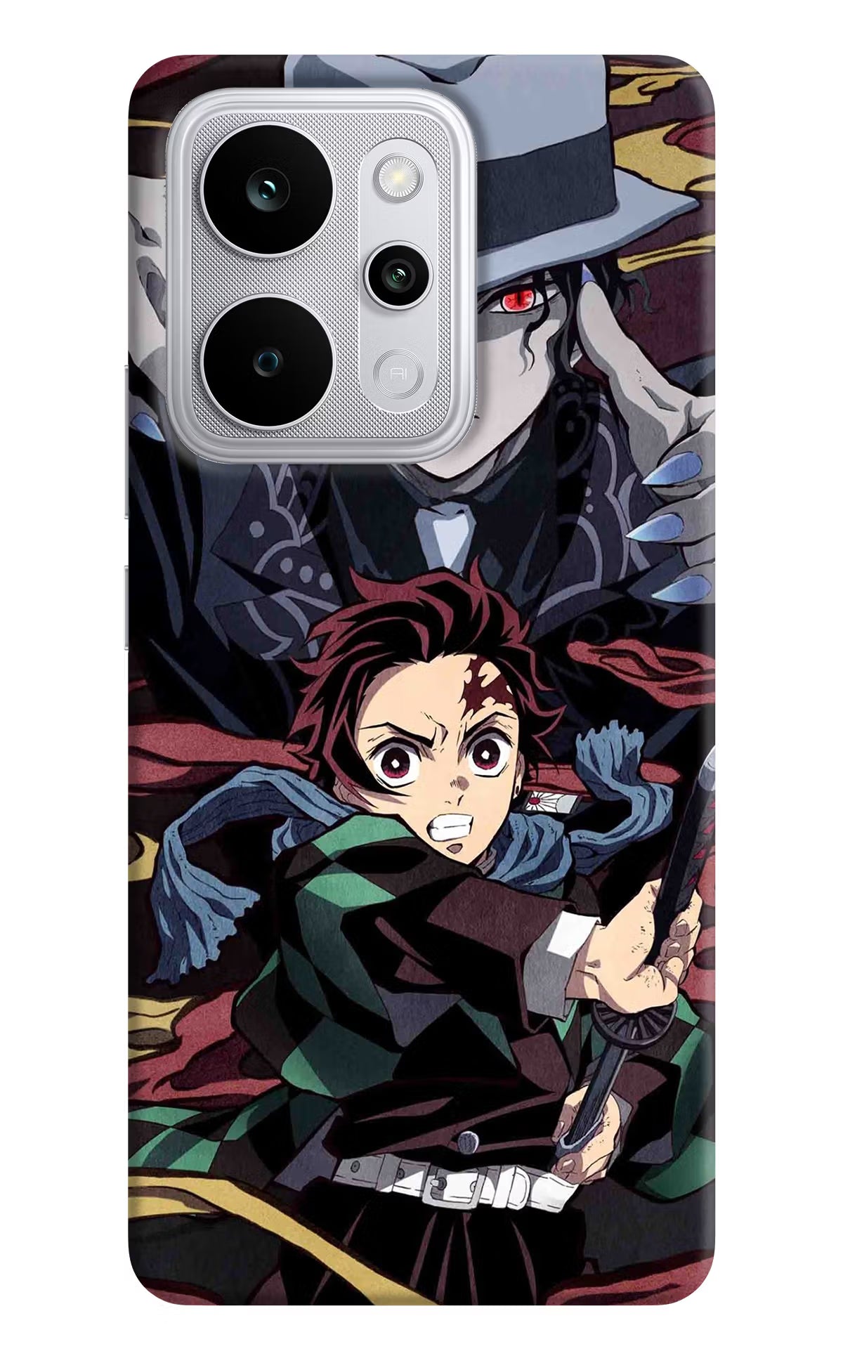 Demon Slayer Realme P4 Power 5G Back Cover - Demon Slayer Realme P4 Power 5G Back Cover Demon Slayer Realme P4 Power 5G Back Cover