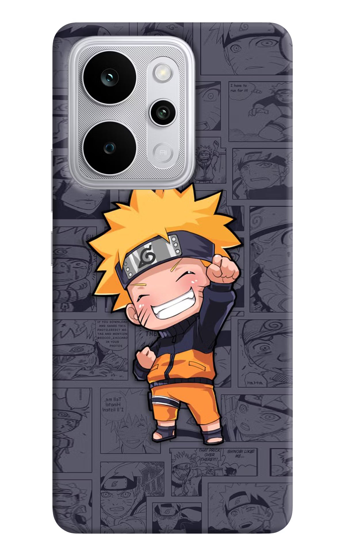 Chota Naruto Realme P4 Power 5G Back Cover - Chota Naruto Realme P4 Power 5G Back Cover Chota Naruto Realme P4 Power 5G Back Cover