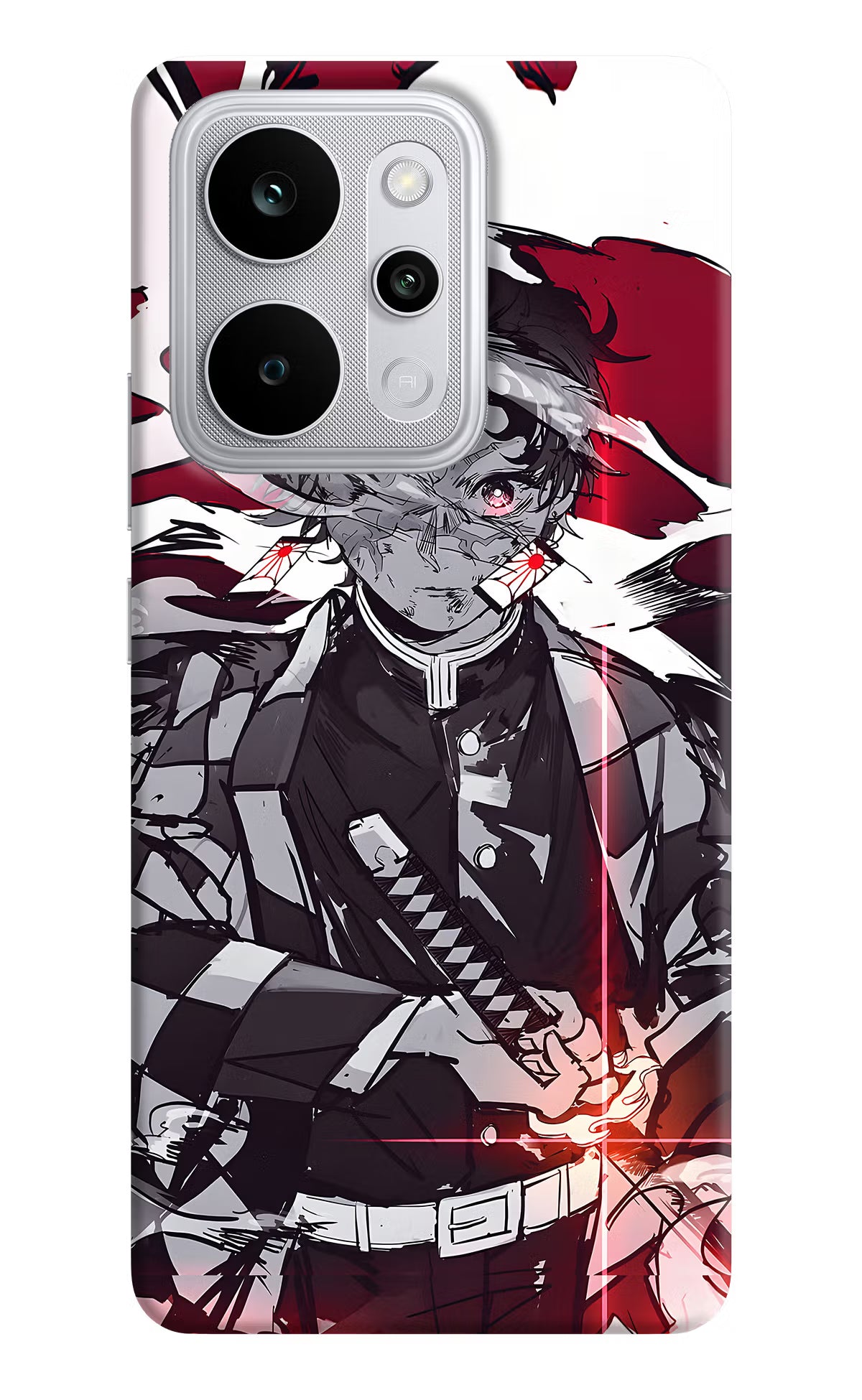 Demon Slayer Realme P4 Power 5G Back Cover - Demon Slayer Realme P4 Power 5G Back Cover Demon Slayer Realme P4 Power 5G Back Cover