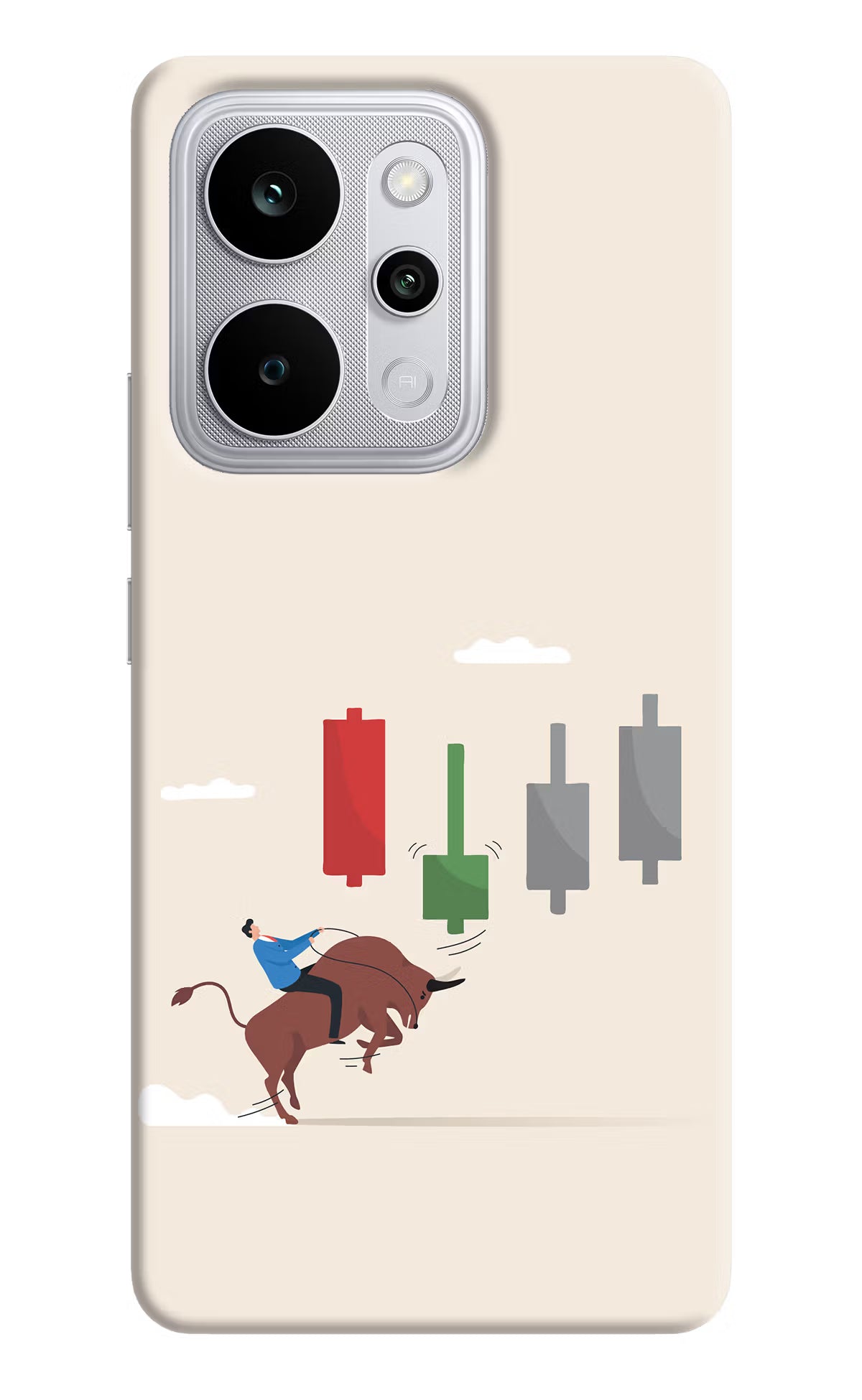 Bull Trading Momentum Realme P4 Power 5G Back Cover - Bull Trading Momentum Realme P4 Power 5G Back Cover Bull Trading Momentum Realme P4 Power 5G Back Cover