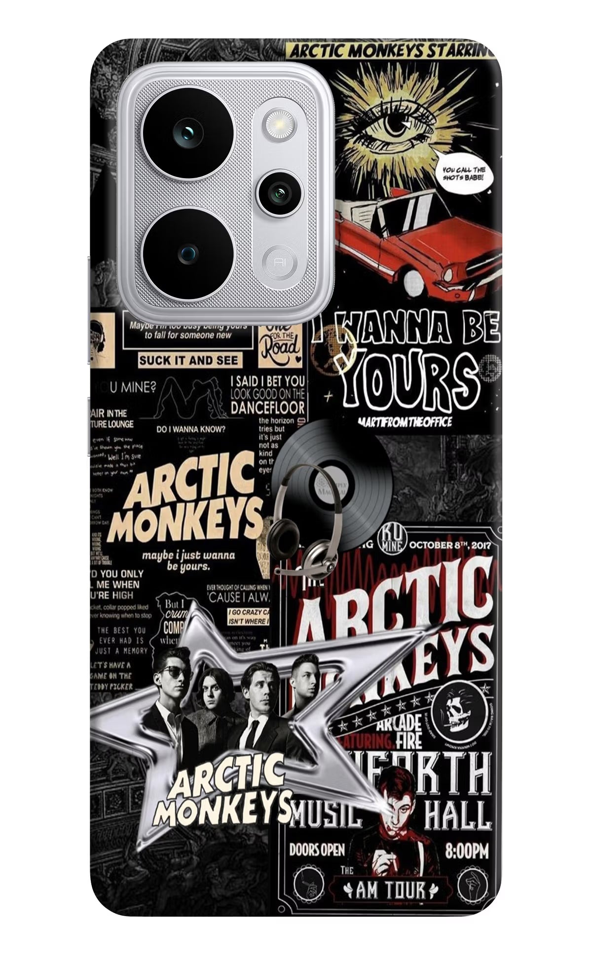 Arctic Monkeys Realme P4 Power 5G Back Cover - Arctic Monkeys Realme P4 Power 5G Back Cover Arctic Monkeys Realme P4 Power 5G Back Cover