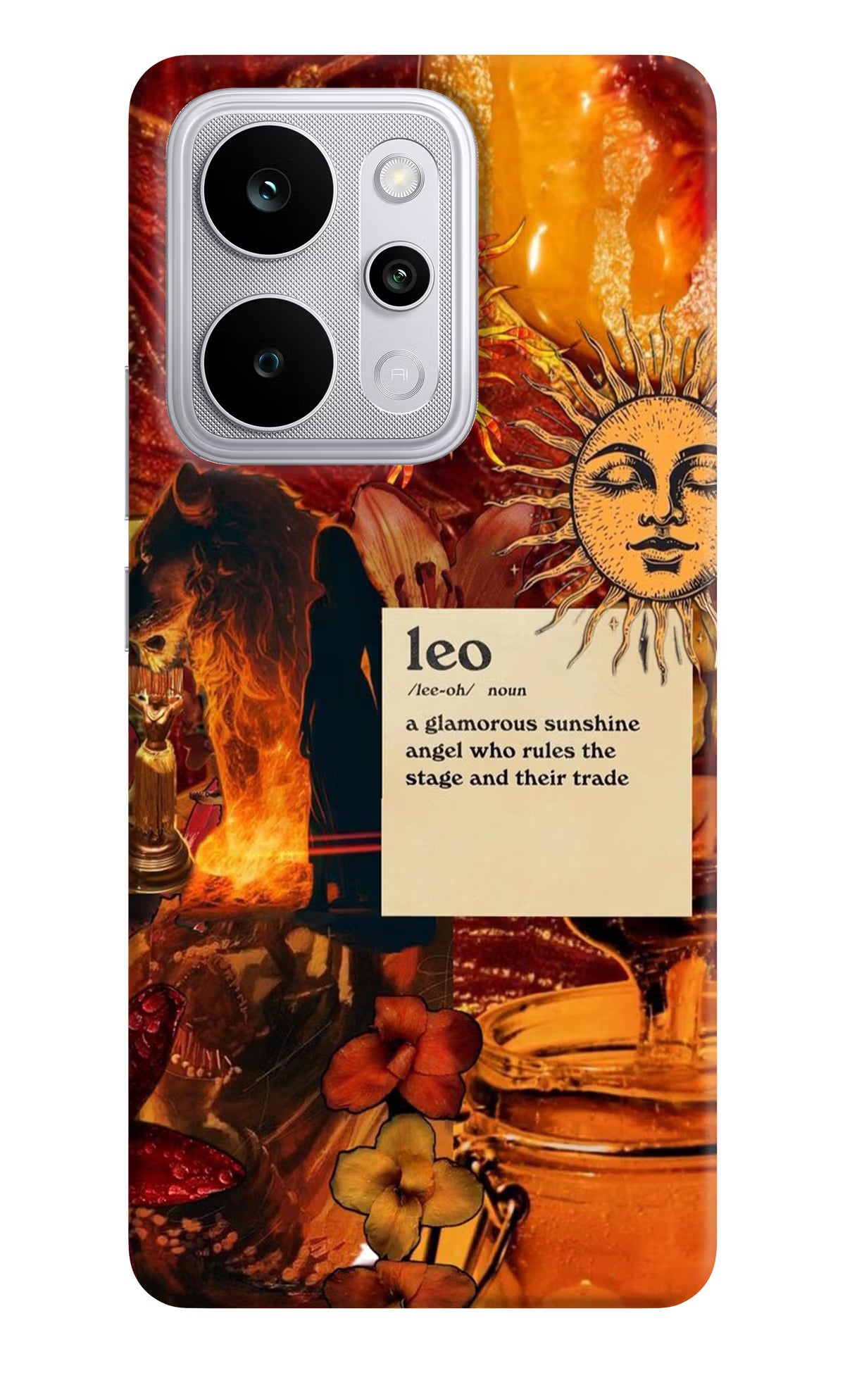Leo Zodiac Realme P4 Power 5G Back Cover - Leo Zodiac Realme P4 Power 5G Back Cover Leo Zodiac Realme P4 Power 5G Back Cover