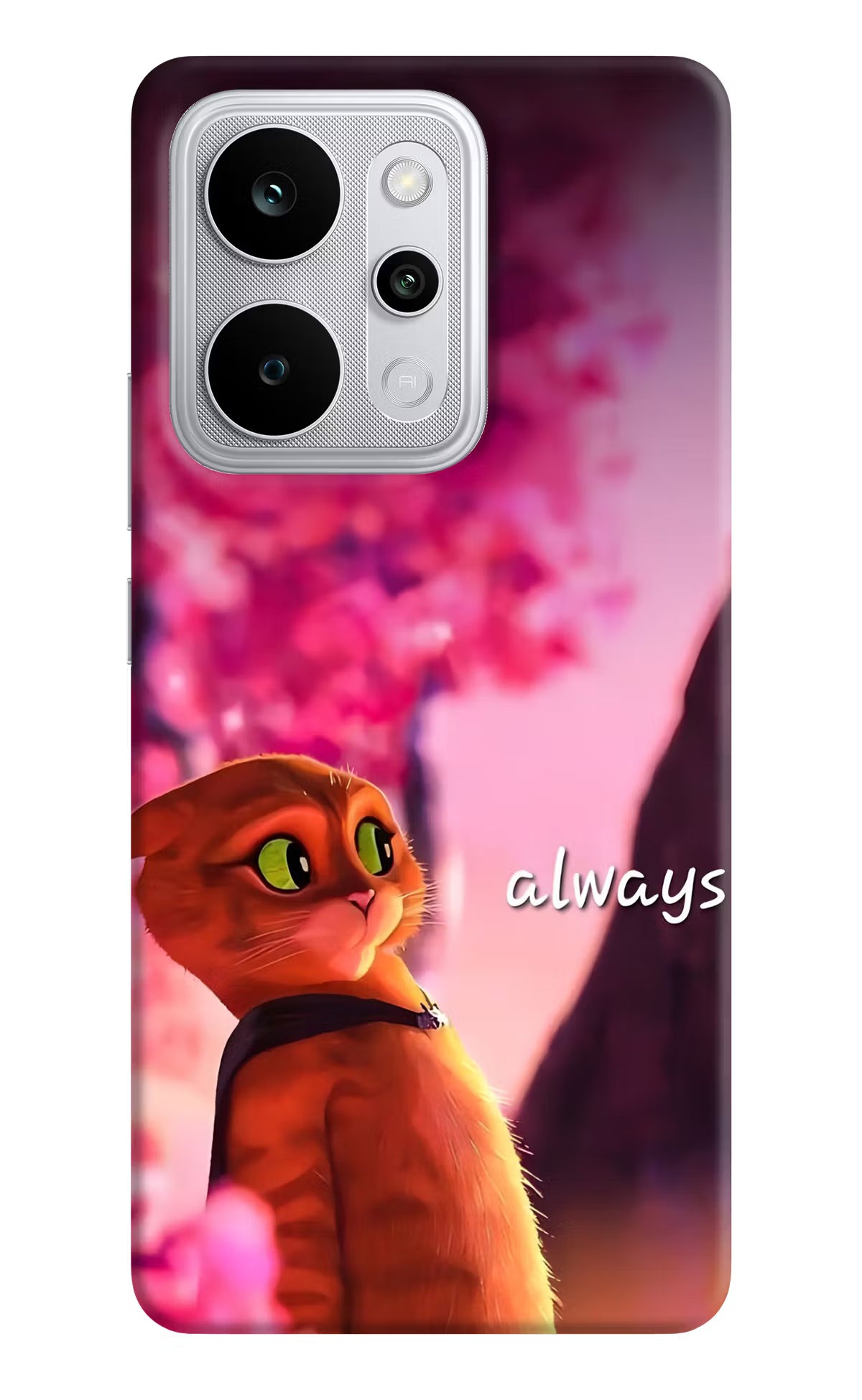 Always Cat Realme P4 Power 5G Back Cover - Always Cat Realme P4 Power 5G Back Cover Always Cat Realme P4 Power 5G Back Cover