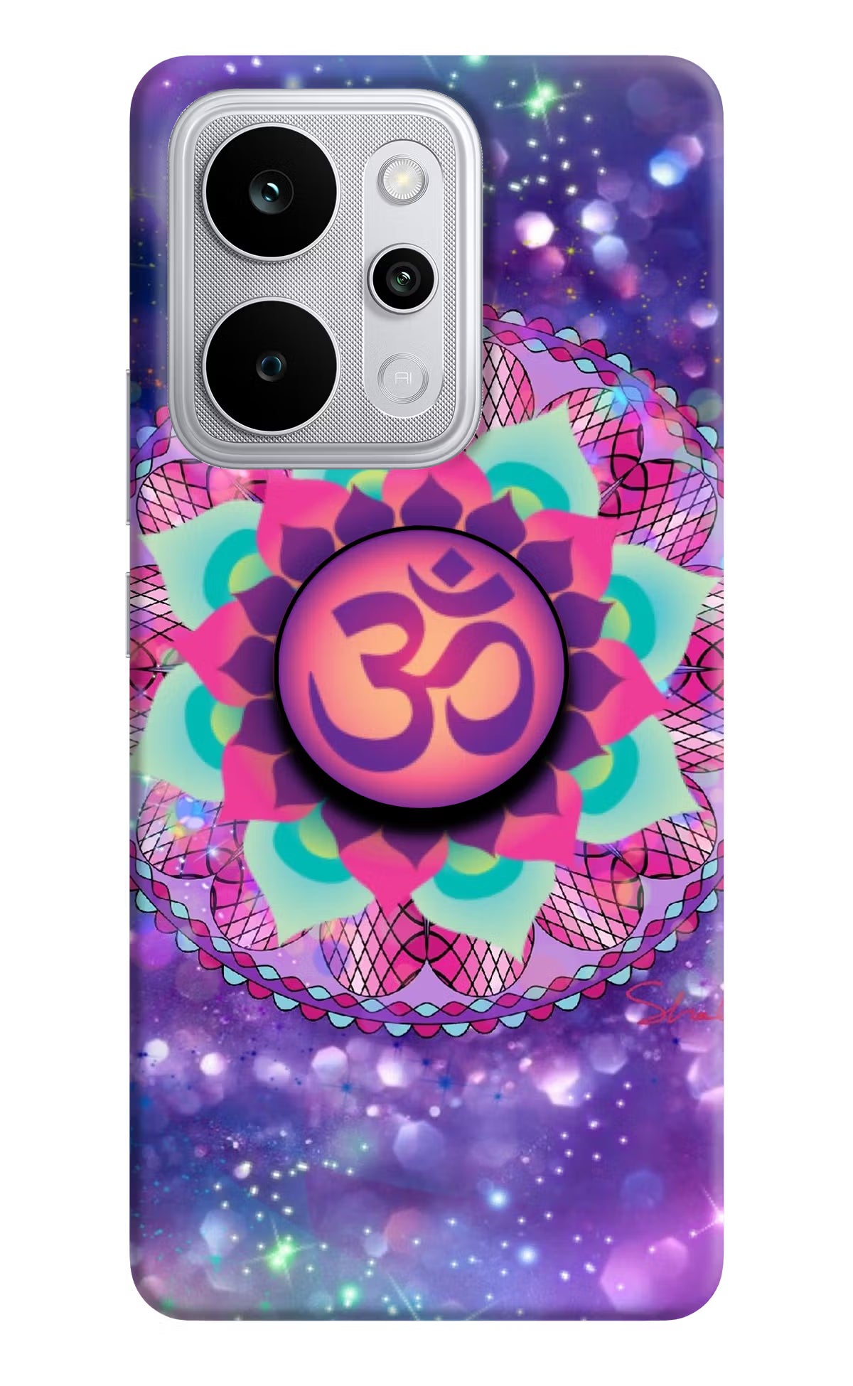 Om Purple Realme P4 Power 5G Pop Case - Om Purple Realme P4 Power 5G Pop Case Om Purple Realme P4 Power 5G Pop Case