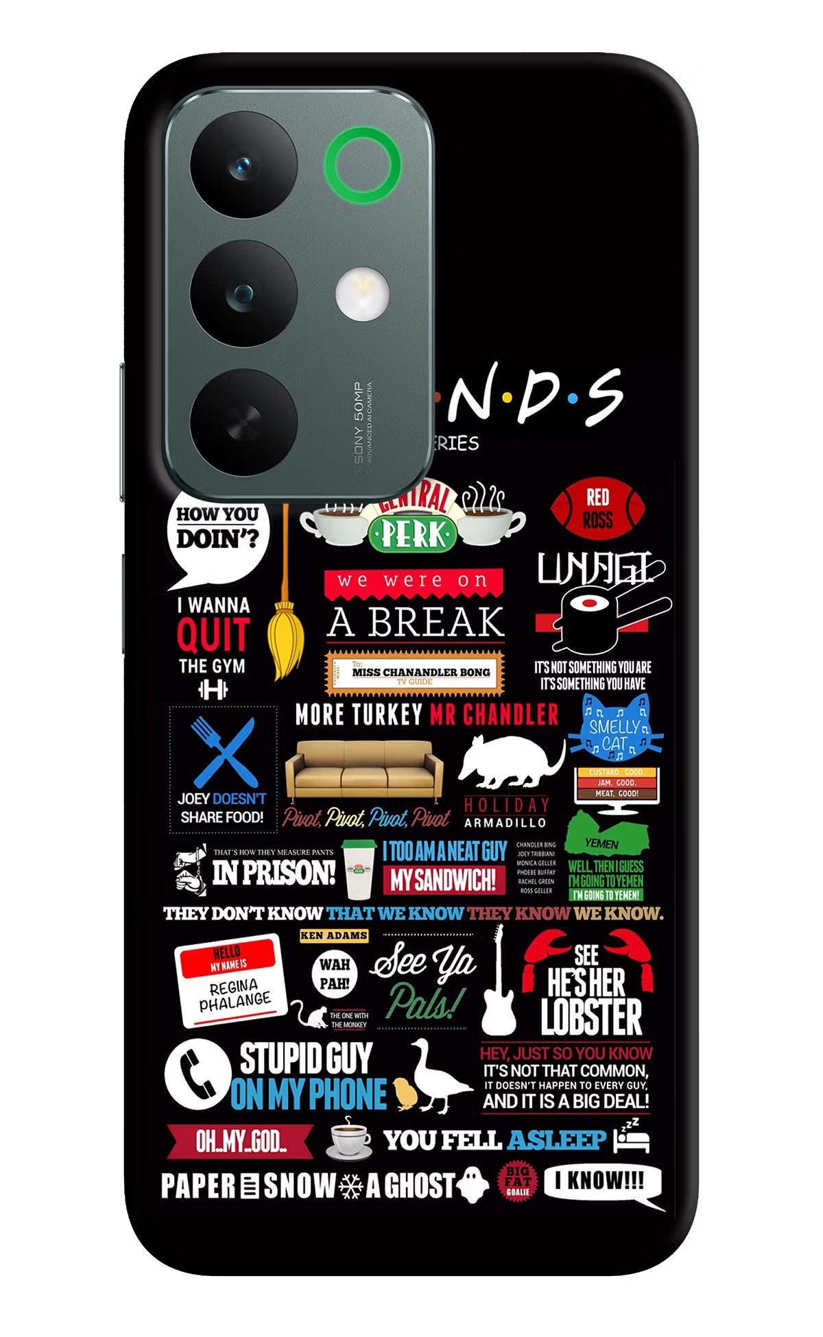 FRIENDS Realme C85 5G Back Cover - FRIENDS Realme C85 5G Back Cover FRIENDS Realme C85 5G Back Cover