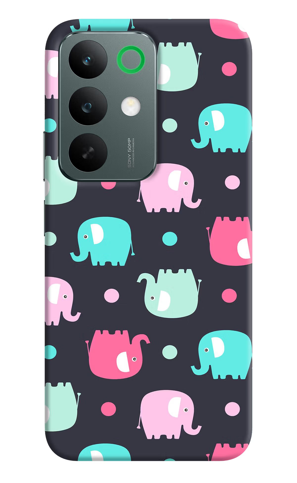 Elephants Realme C85 5G Back Cover - Elephants Realme C85 5G Back Cover Elephants Realme C85 5G Back Cover