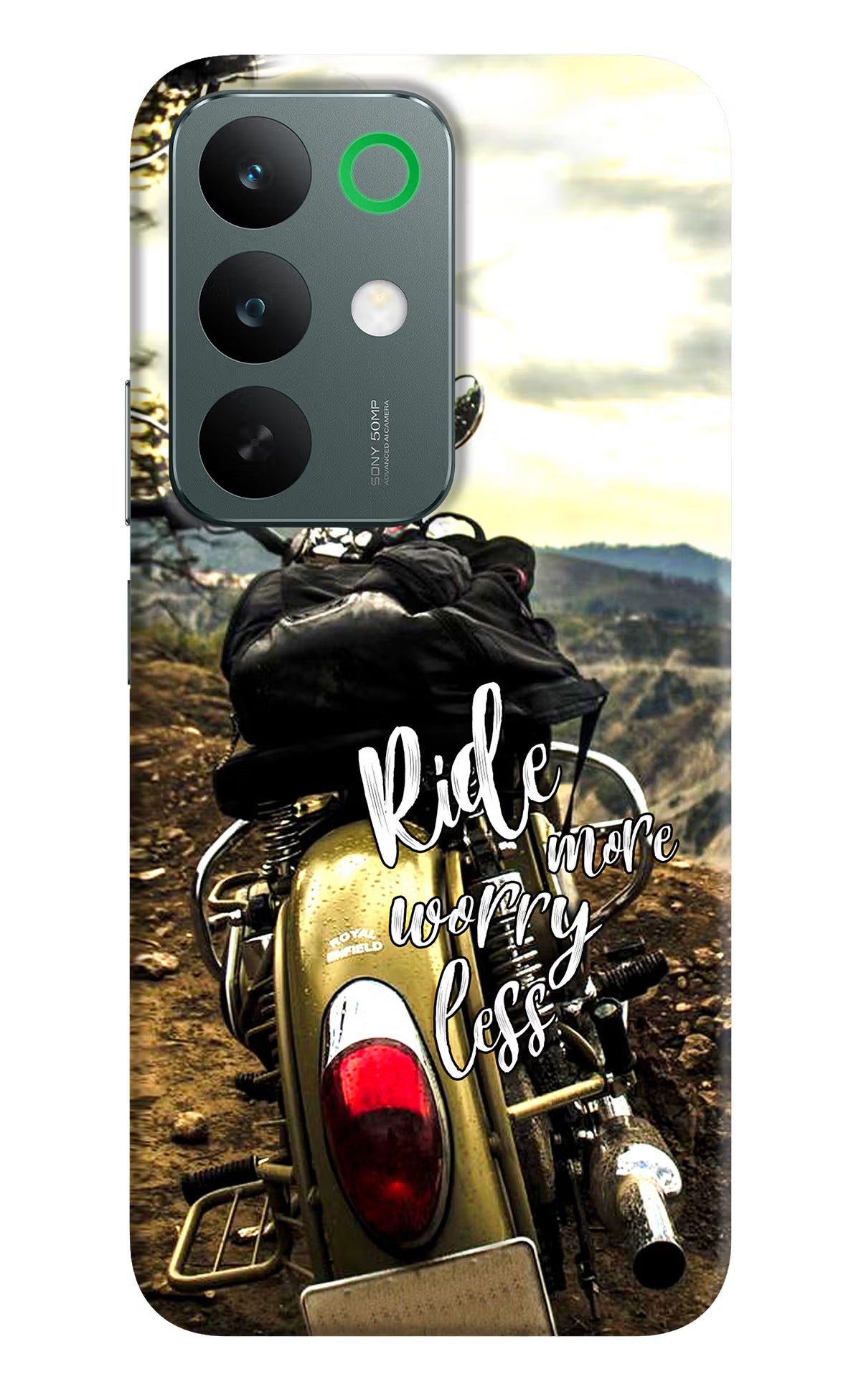 Ride More Worry Less Realme C85 5G Back Cover - Ride More Worry Less Realme C85 5G Back Cover Ride More Worry Less Realme C85 5G Back Cover