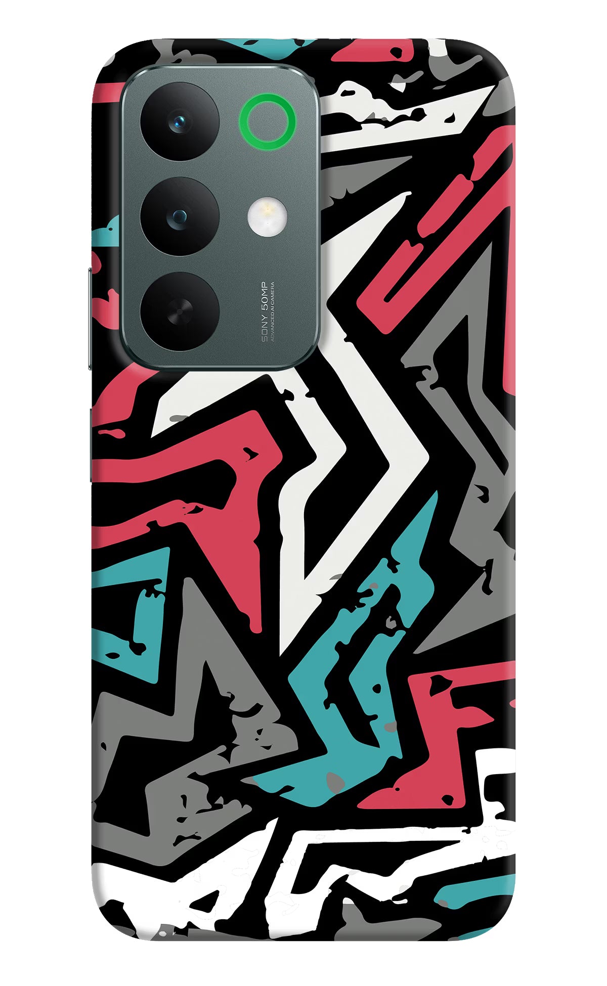 Geometric Graffiti Realme C85 5G Back Cover - Geometric Graffiti Realme C85 5G Back Cover Geometric Graffiti Realme C85 5G Back Cover
