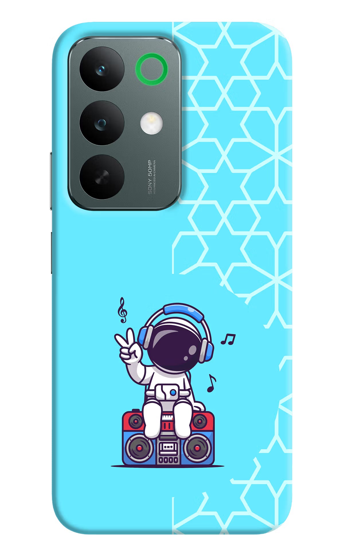 Cute Astronaut Chilling Realme C85 5G Back Cover - Cute Astronaut Chilling Realme C85 5G Back Cover Cute Astronaut Chilling Realme C85 5G Back Cover