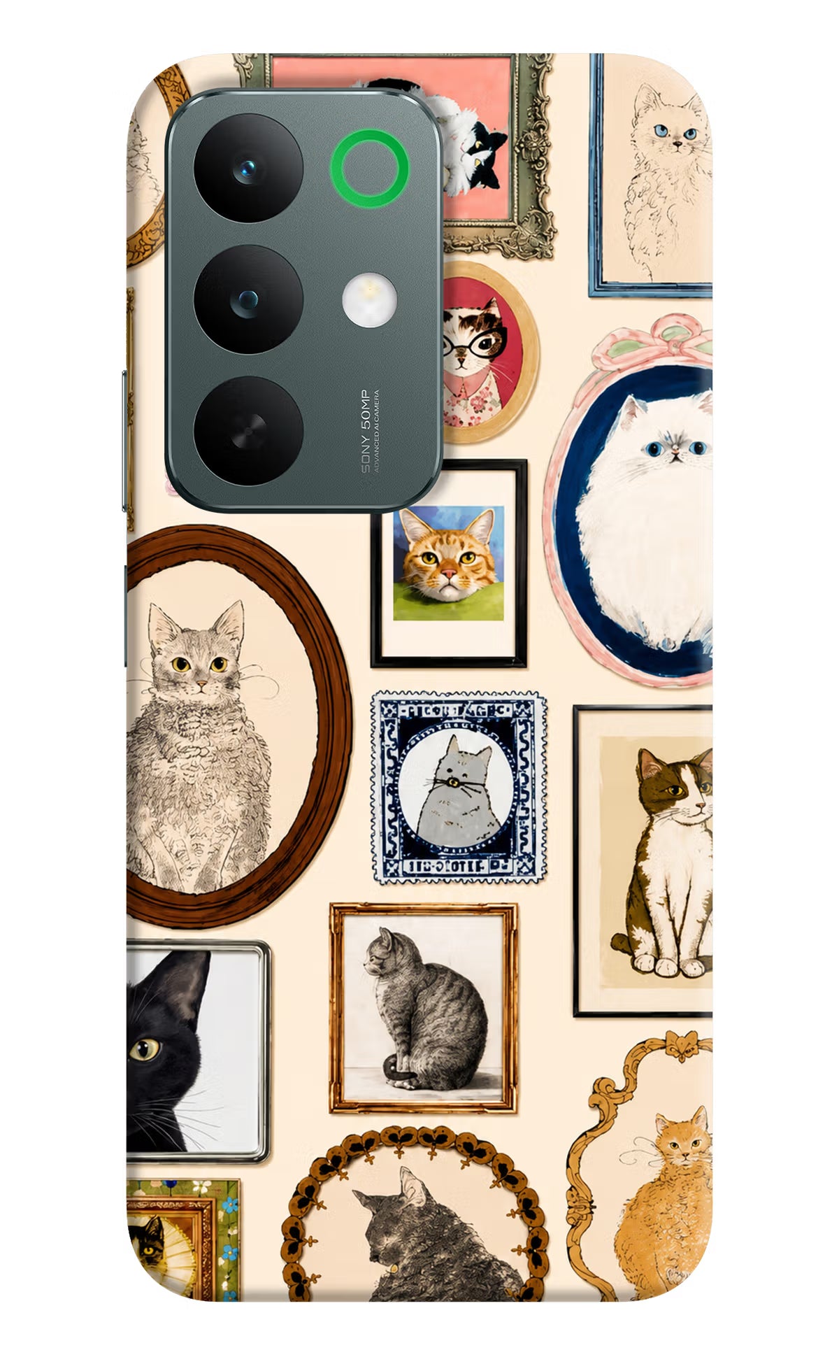 Mirror Cats Realme C85 5G Back Cover - Mirror Cats Realme C85 5G Back Cover Mirror Cats Realme C85 5G Back Cover