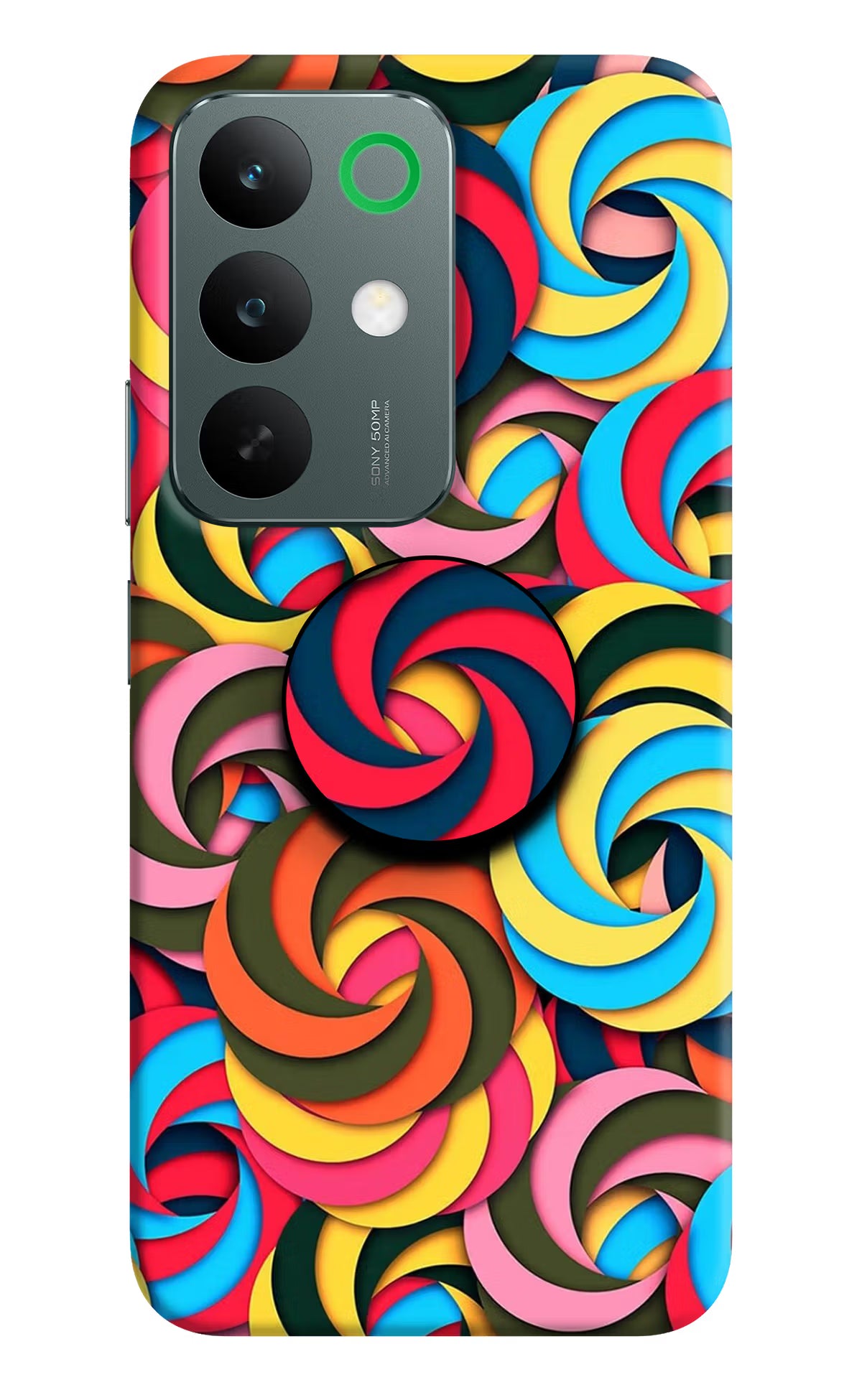 Spiral Pattern Realme C85 5G Pop Case - Spiral Pattern Realme C85 5G Pop Case Spiral Pattern Realme C85 5G Pop Case