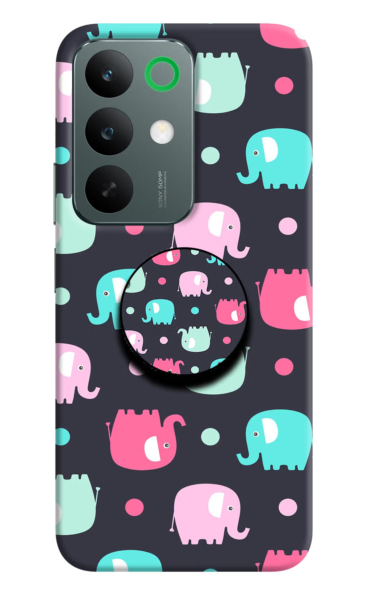 Baby Elephants Realme C85 5G Pop Case - Baby Elephants Realme C85 5G Pop Case Baby Elephants Realme C85 5G Pop Case