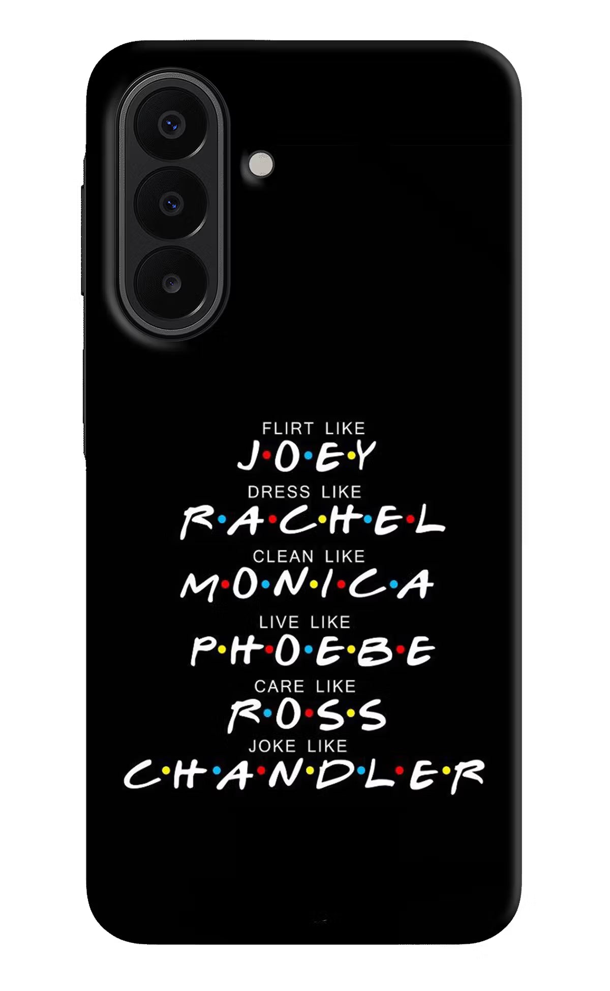 FRIENDS Character Samsung A27 5G Back Cover - FRIENDS Character Samsung A27 5G Back Cover FRIENDS Character Samsung A27 5G Back Cover