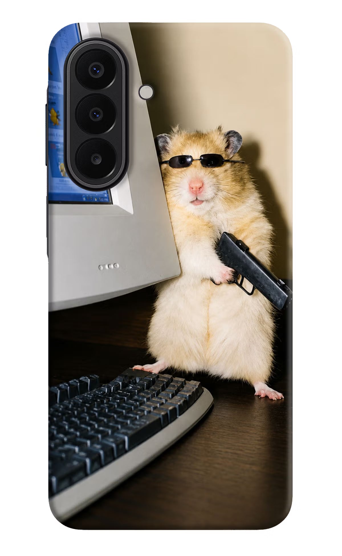 Hacker Hamster Samsung A27 5G Back Cover - Hacker Hamster Samsung A27 5G Back Cover Hacker Hamster Samsung A27 5G Back Cover