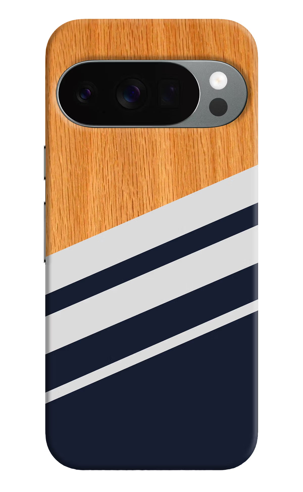 Blue and white wooden Google Pixel 10 Pro Back Cover - Blue and white wooden Google Pixel 10 Pro Back Cover Blue and white wooden Google Pixel 10 Pro Back Cover