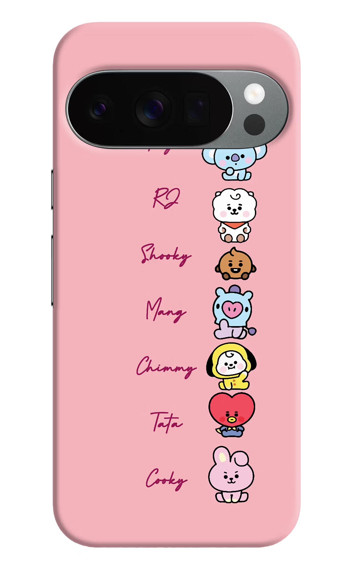 BTS names Google Pixel 10 Pro Back Cover - BTS names Google Pixel 10 Pro Back Cover BTS names Google Pixel 10 Pro Back Cover
