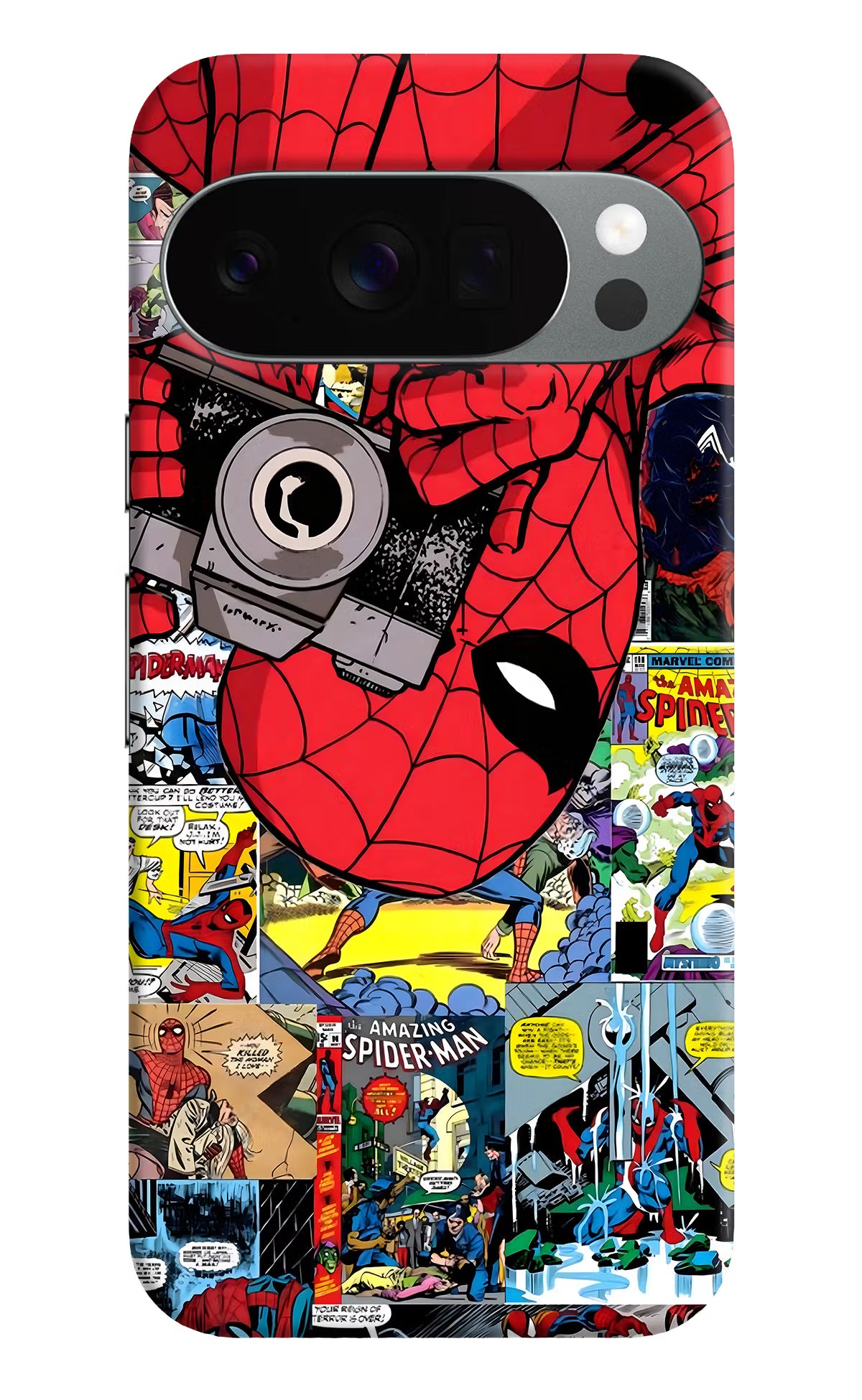 Spider Man Google Pixel 10 Pro Back Cover - Spider Man Google Pixel 10 Pro Back Cover Spider Man Google Pixel 10 Pro Back Cover