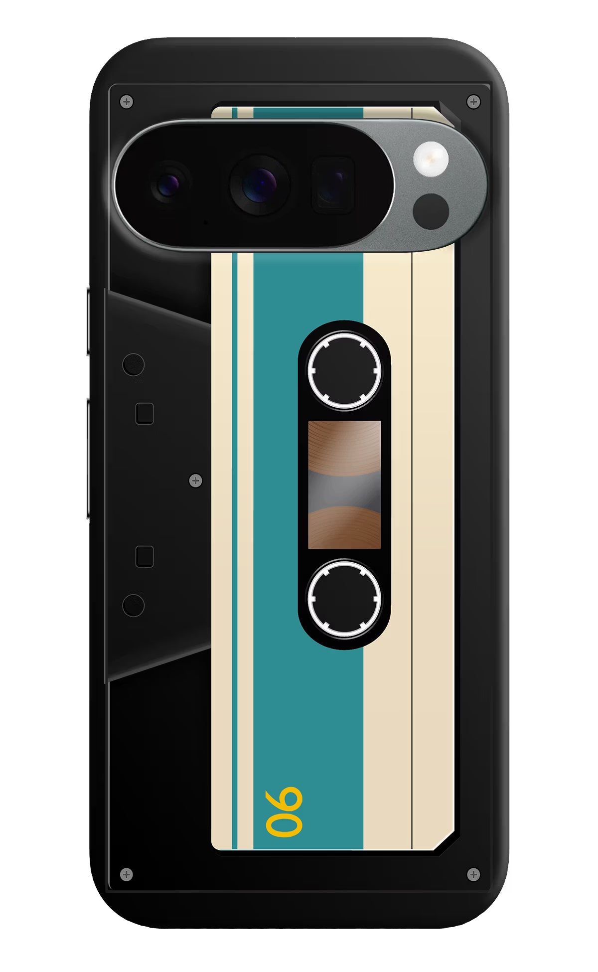 Cassette Google Pixel 10 Pro Back Cover - Cassette Google Pixel 10 Pro Back Cover Cassette Google Pixel 10 Pro Back Cover