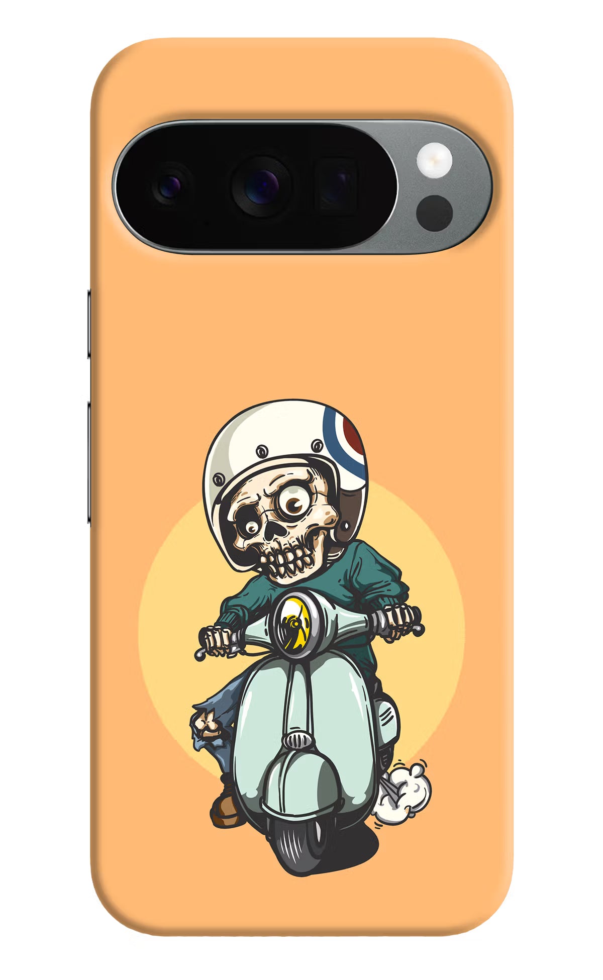 Undead Biker Google Pixel 10 Pro Back Cover - Undead Biker Google Pixel 10 Pro Back Cover Undead Biker Google Pixel 10 Pro Back Cover