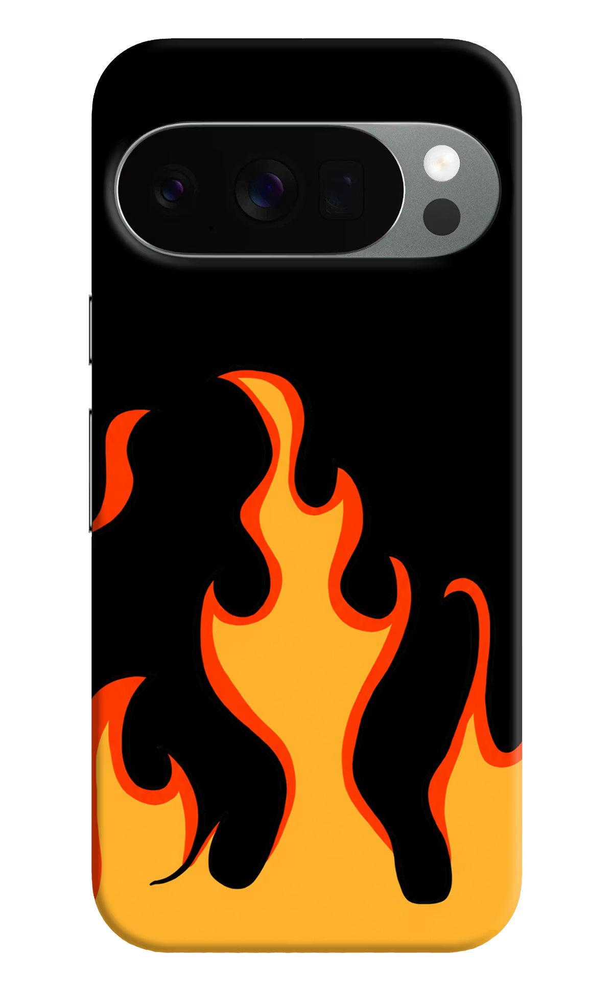 Fired Up – Black Google Pixel 10 Pro Back Cover - Fired Up – Black Google Pixel 10 Pro Back Cover Fired Up – Black Google Pixel 10 Pro Back Cover