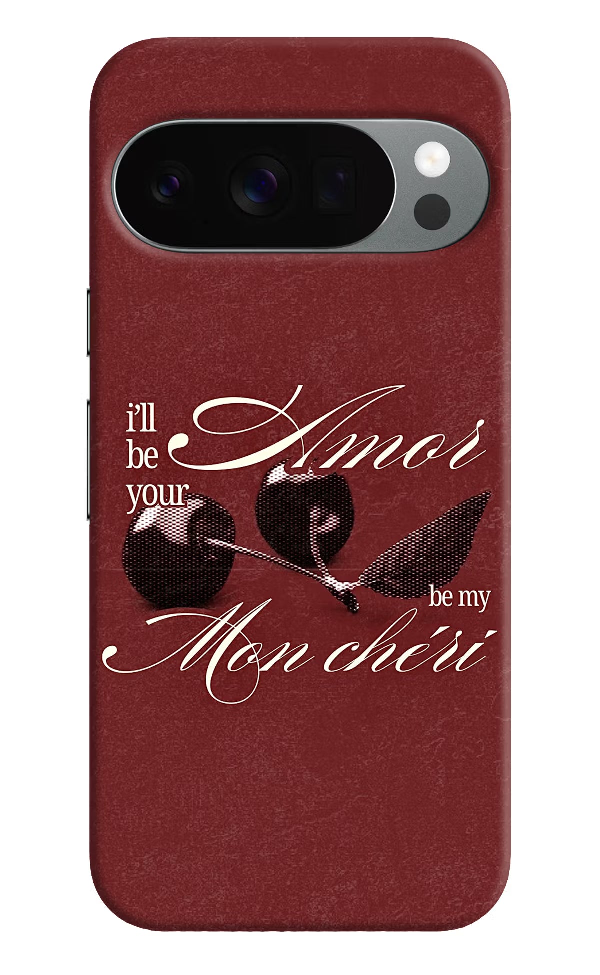 Velvet Cherry Google Pixel 10 Pro Back Cover - Velvet Cherry Google Pixel 10 Pro Back Cover Velvet Cherry Google Pixel 10 Pro Back Cover