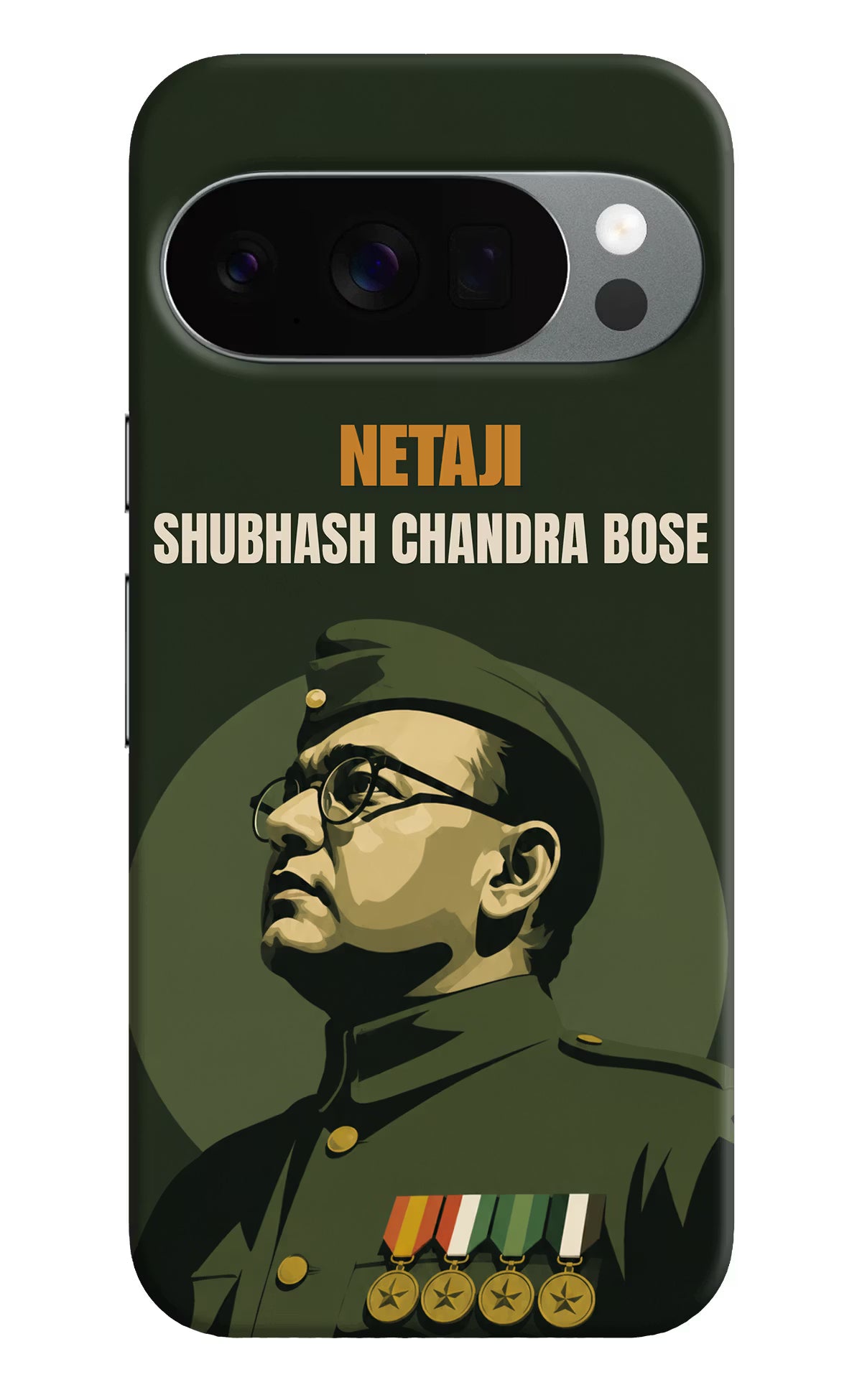 Netaji Legacy Google Pixel 10 Pro Back Cover - Netaji Legacy Google Pixel 10 Pro Back Cover Netaji Legacy Google Pixel 10 Pro Back Cover