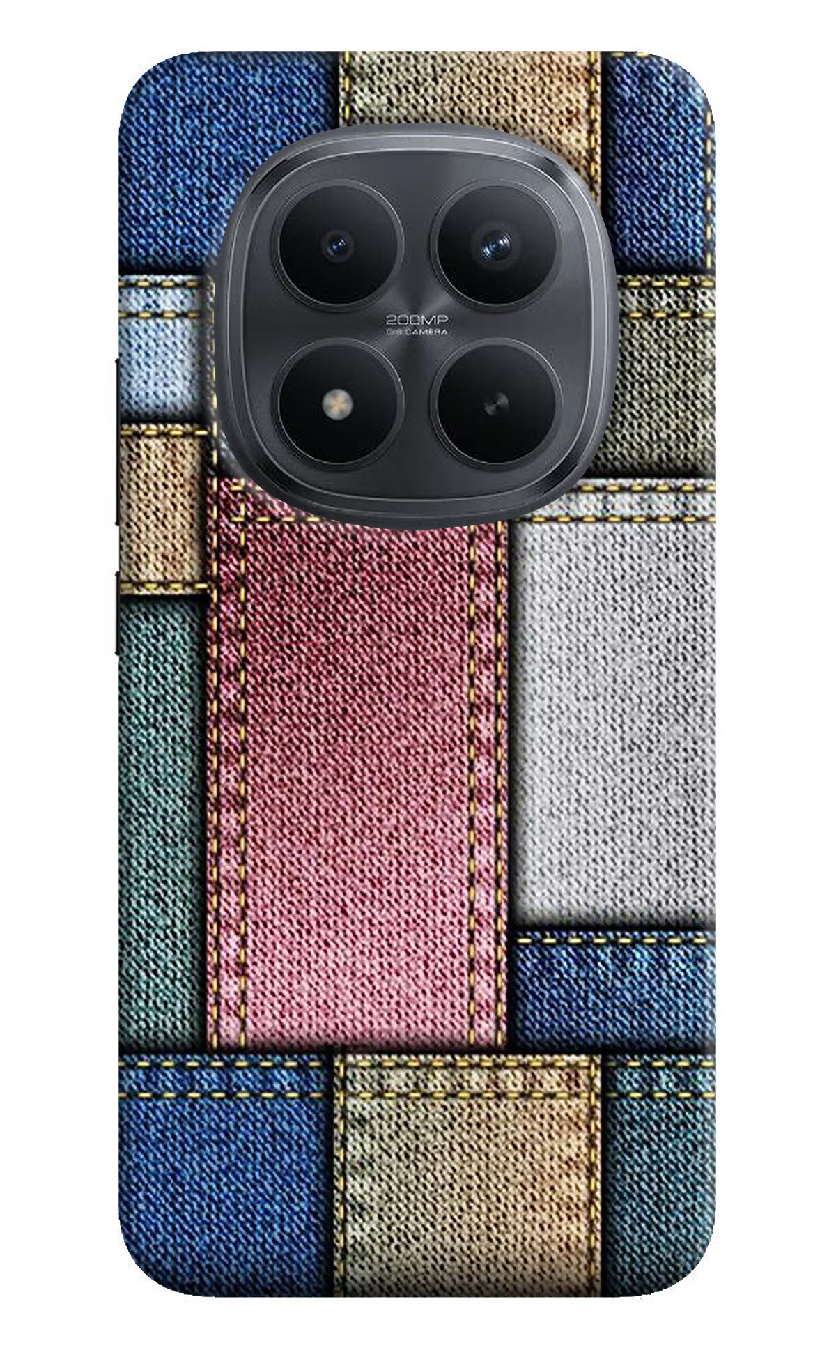 Multicolor Jeans Redmi Note 15 Pro+ 5G Back Cover - Multicolor Jeans Redmi Note 15 Pro+ 5G Back Cover Multicolor Jeans Redmi Note 15 Pro+ 5G Back Cover