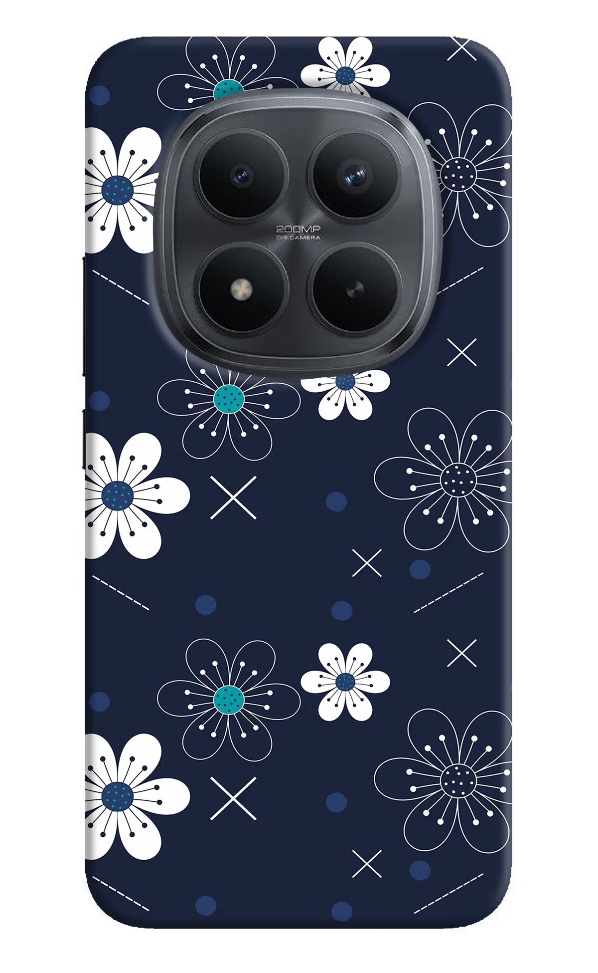 Flowers Redmi Note 15 Pro+ 5G Back Cover - Flowers Redmi Note 15 Pro+ 5G Back Cover Flowers Redmi Note 15 Pro+ 5G Back Cover