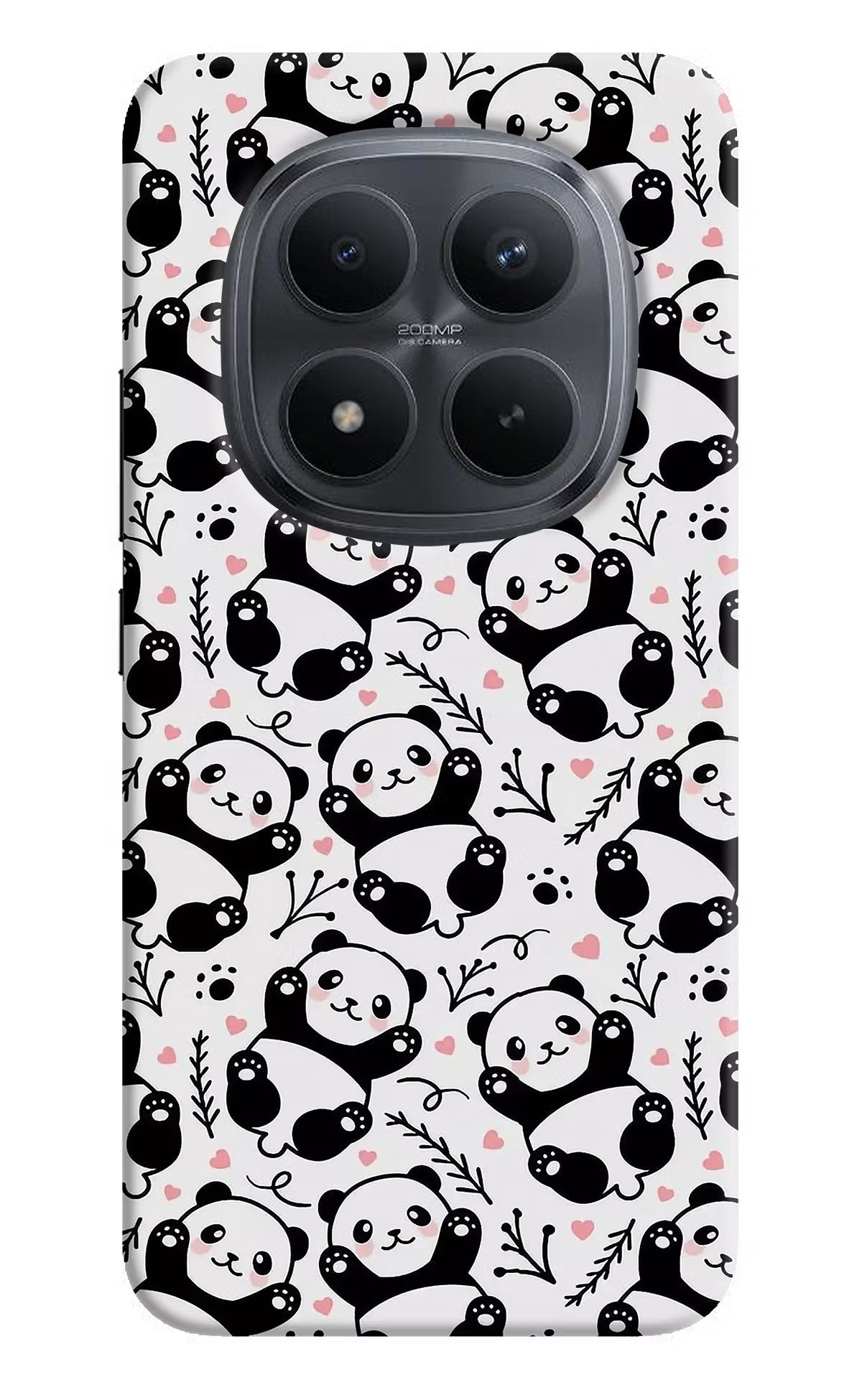 Cute Panda Redmi Note 15 Pro+ 5G Back Cover - Cute Panda Redmi Note 15 Pro+ 5G Back Cover Cute Panda Redmi Note 15 Pro+ 5G Back Cover
