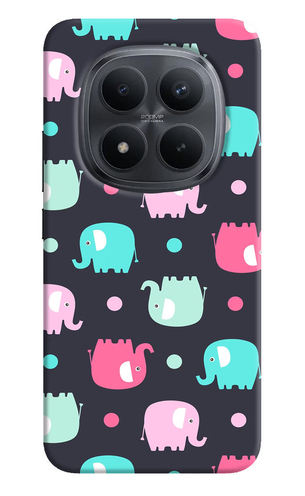 Elephants Redmi Note 15 Pro+ 5G Back Cover - Elephants Redmi Note 15 Pro+ 5G Back Cover Elephants Redmi Note 15 Pro+ 5G Back Cover